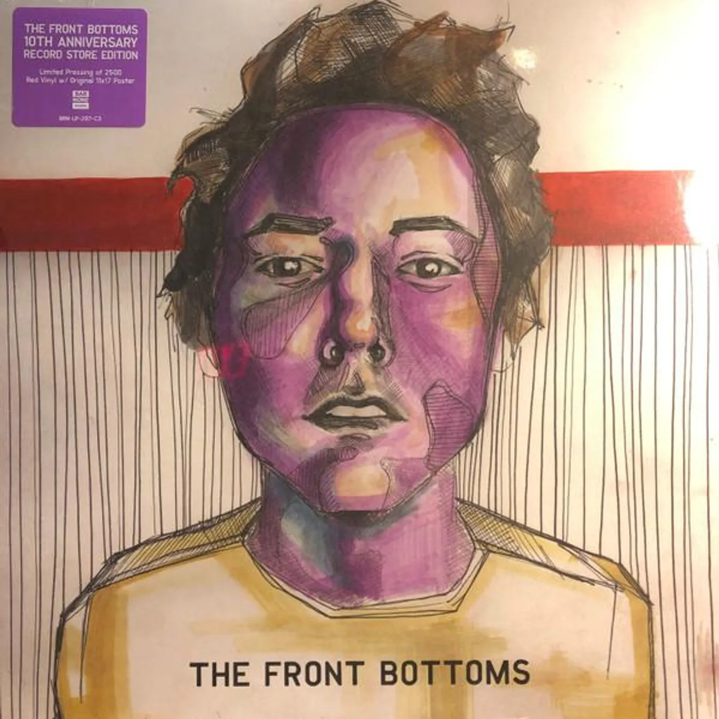 The Front Bottoms (10TH ANNIVERSARY/RED VINYL) Vinyl Record