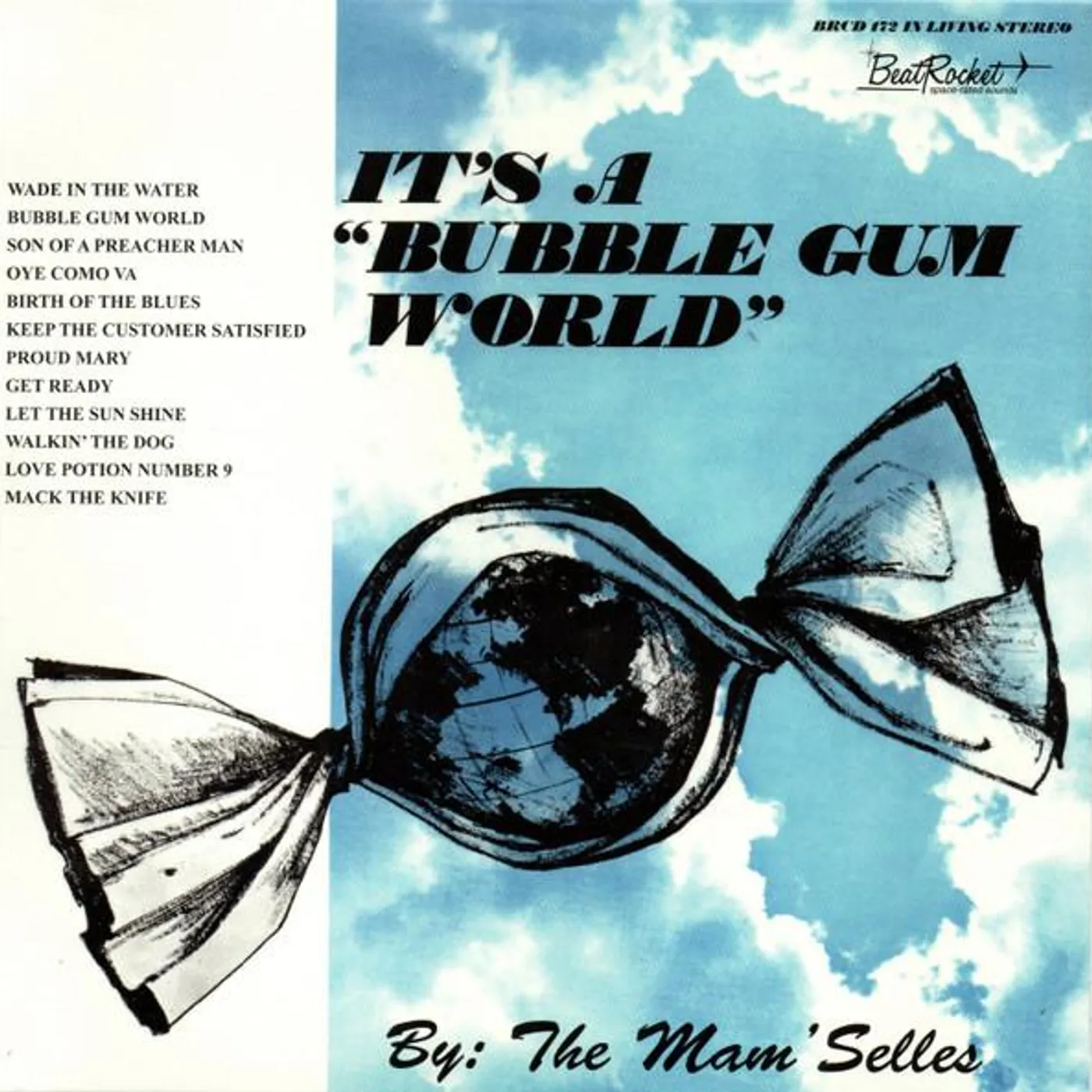 The Mam'selles IT'S A BUBBLE GUM WORLD CD