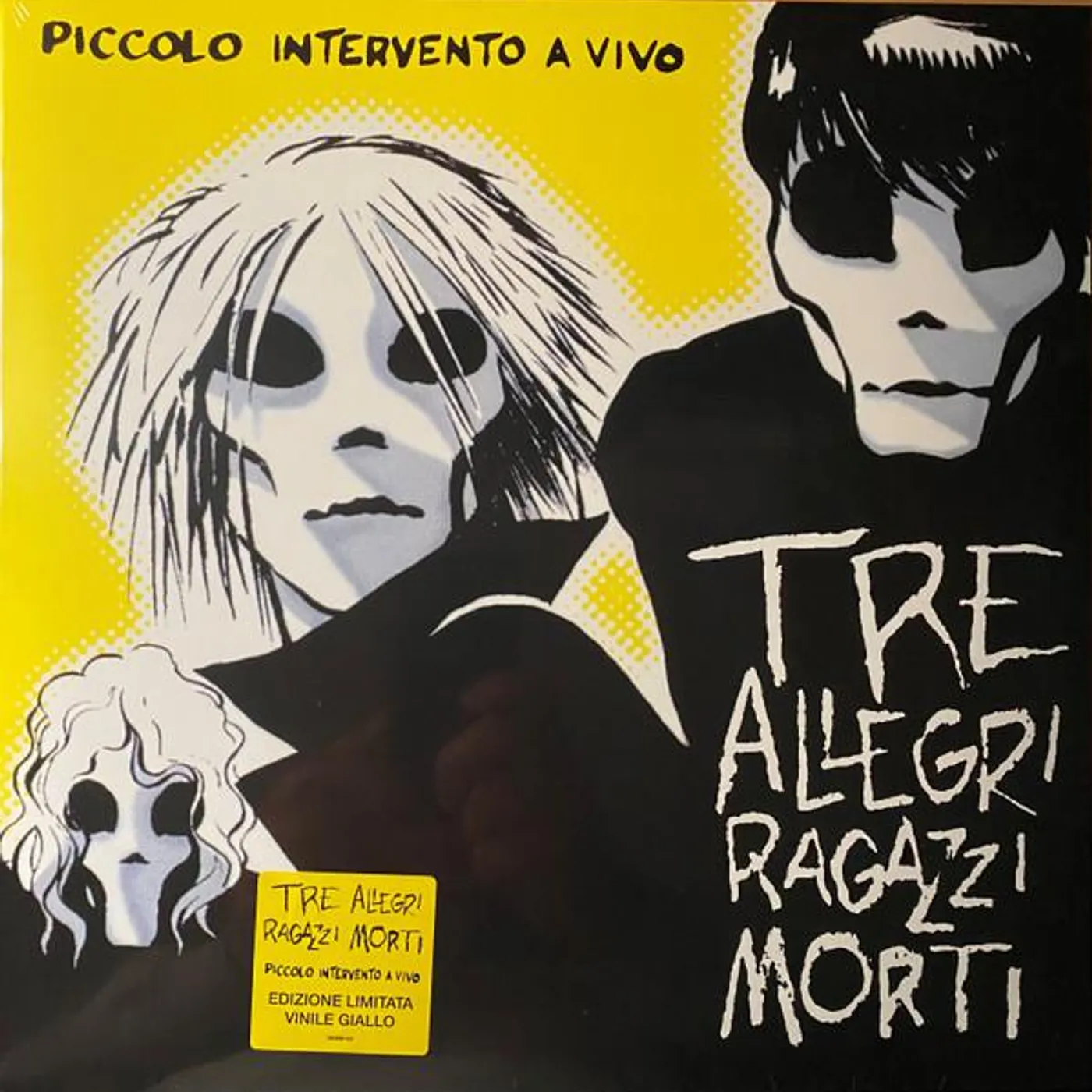 Tre Allegri Ragazzi Morti Piccolo Intervento A Vivo Vinyl Record