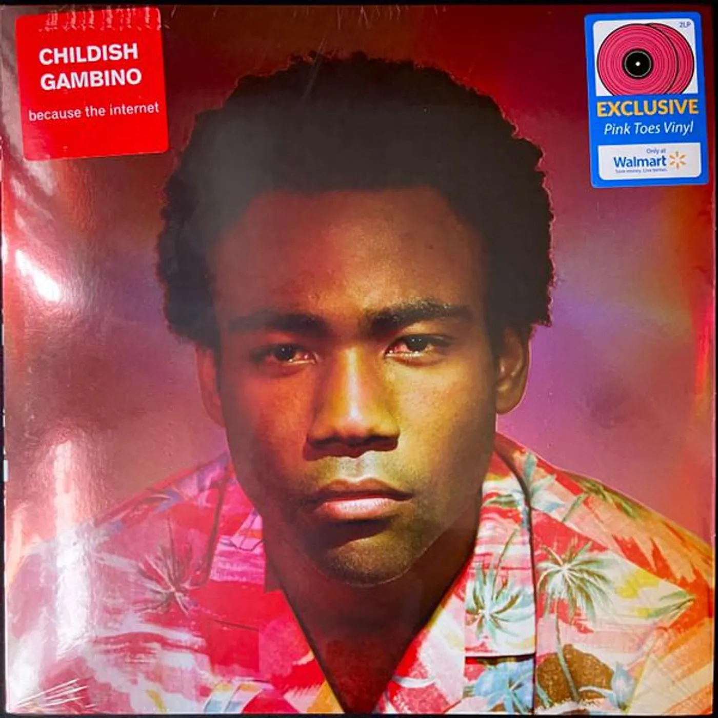 Childish Gambino BECAUSE THE INTERNET (WM) Vinyl Record - Colored Vinyl, 180 Gram Pressing