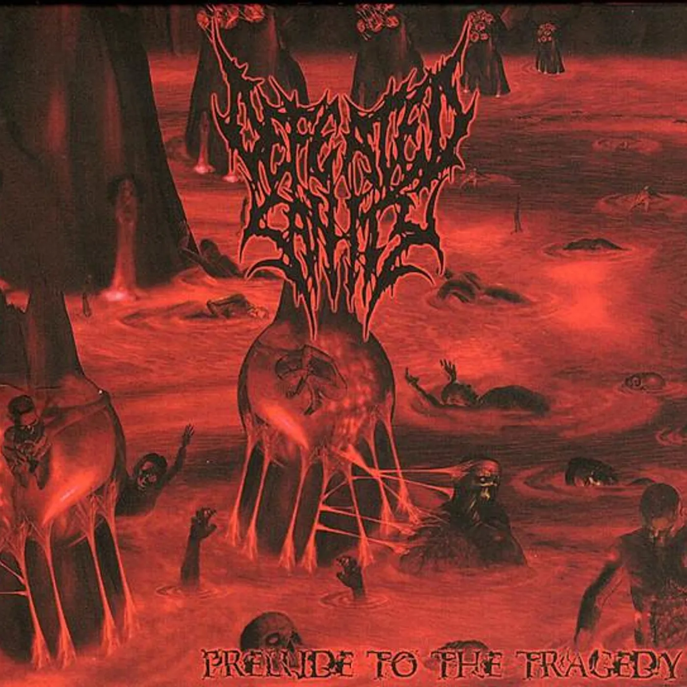 Defeated Sanity PRELUDE TO TRAGEDY (RE-ISSUE) CD