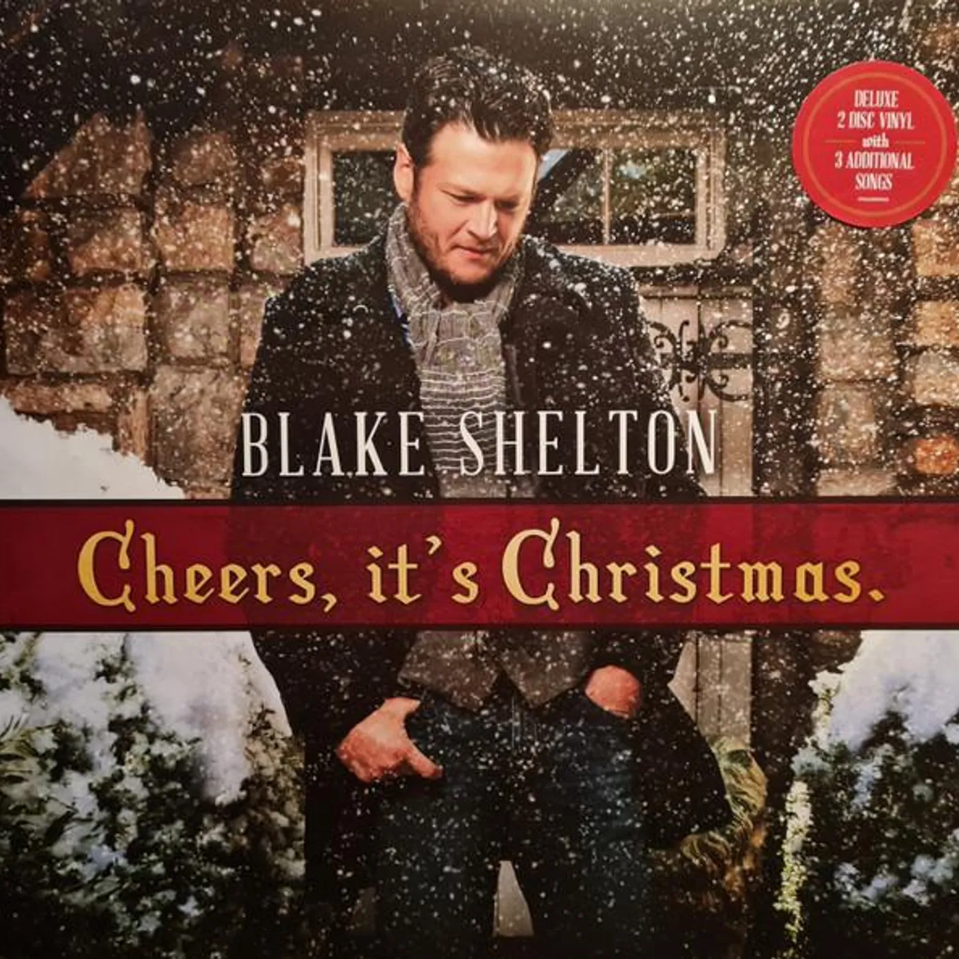 Blake Shelton CHEERS, IT'S CHRISTMAS (DELUXE) Vinyl Record
