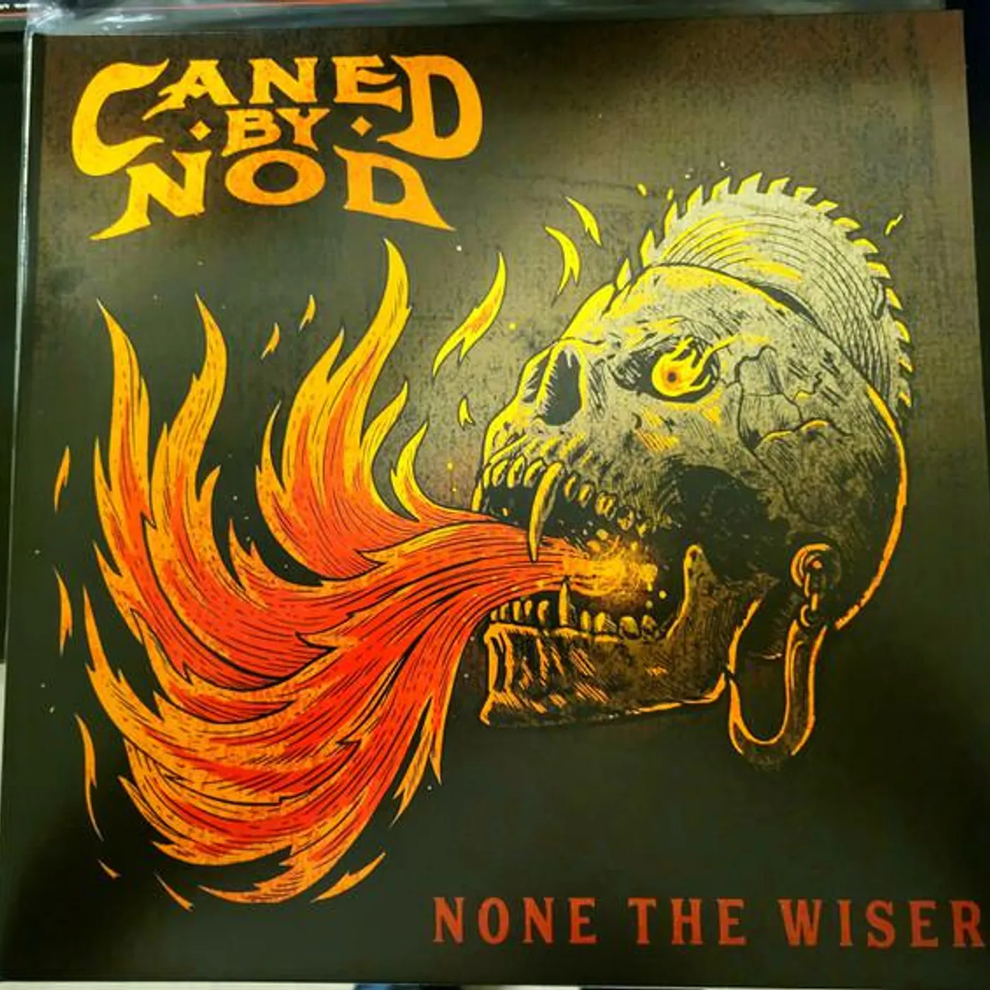 Caned By Nod NONE THE WISER (TRANSLUCENT ORANGE VINYL) Vinyl Record