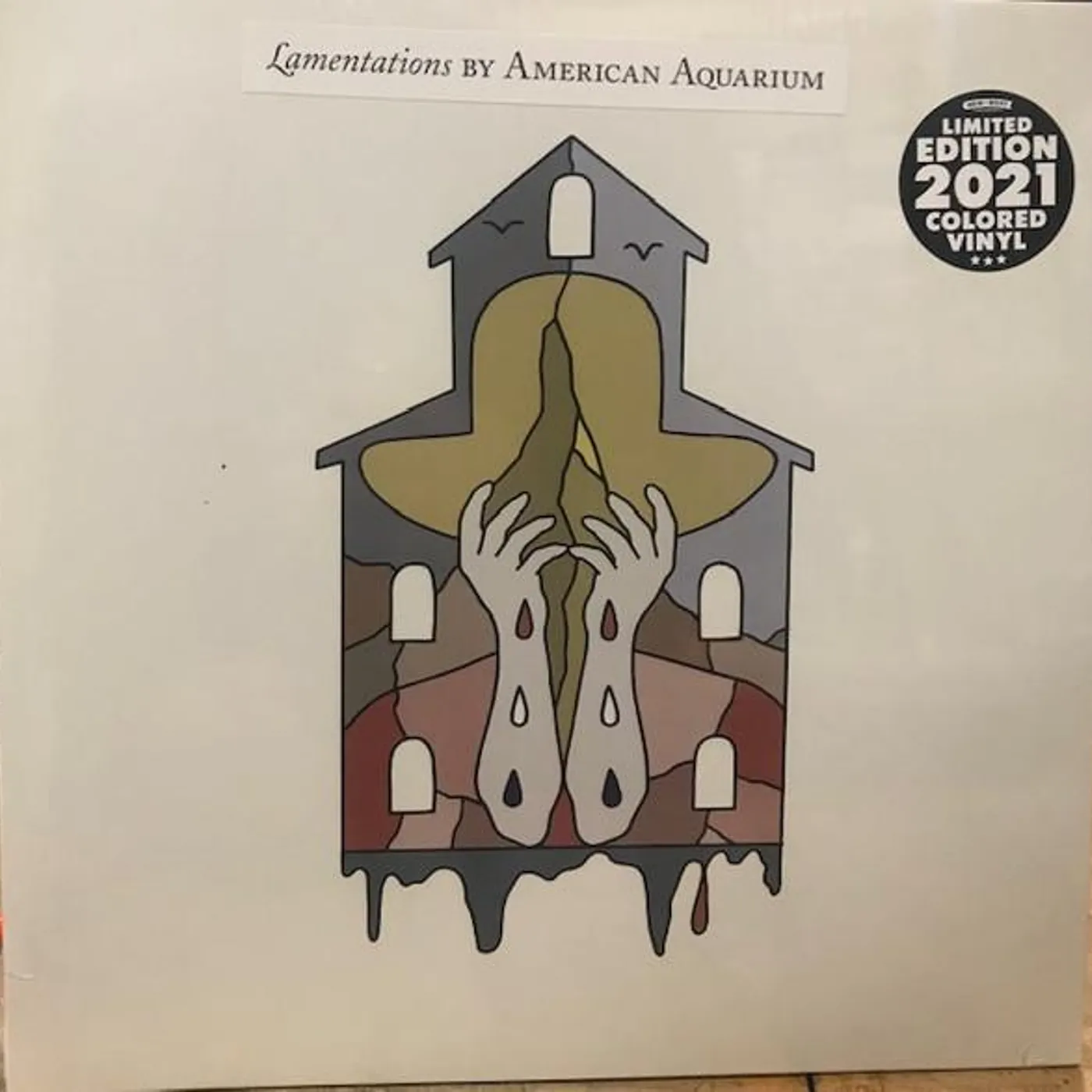 American Aquarium LAMENTATIONS (LIMITED/GOLD, SILVER & RED VINYL) Vinyl Record