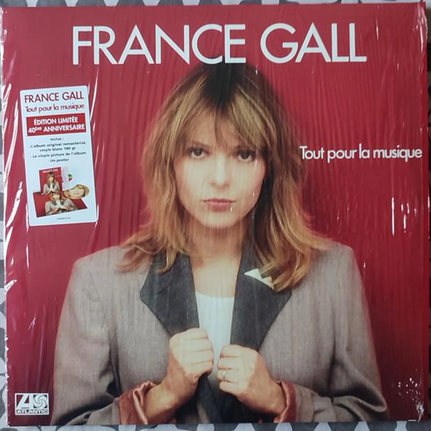 France Gall TOUT POUR LA MUSIQUE Vinyl Record