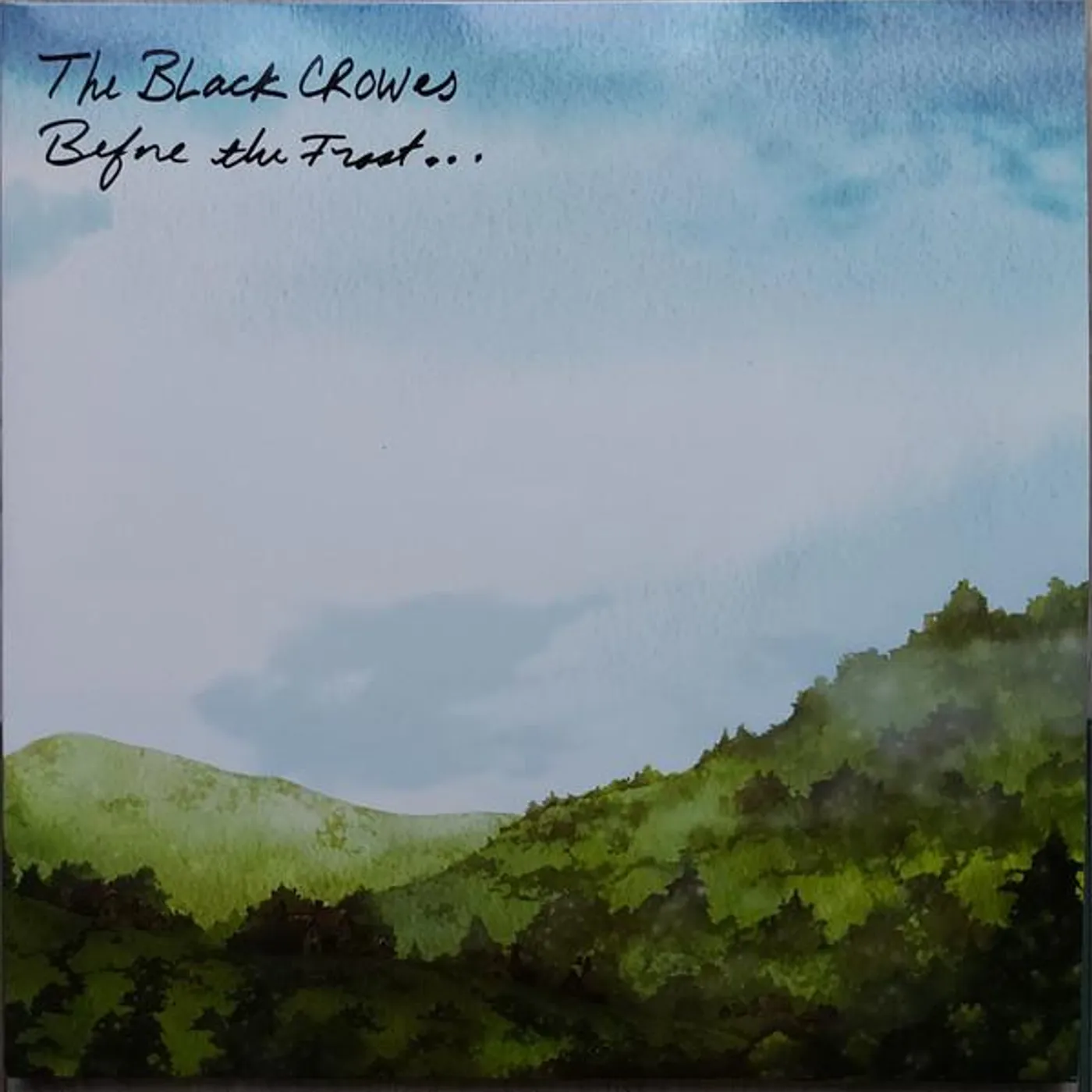 The Black Crowes BEFORE THE FROST UNTIL THE FREEZE (LIGHT BLUE W/ GREEN SWIRL VINYL) Vinyl Record