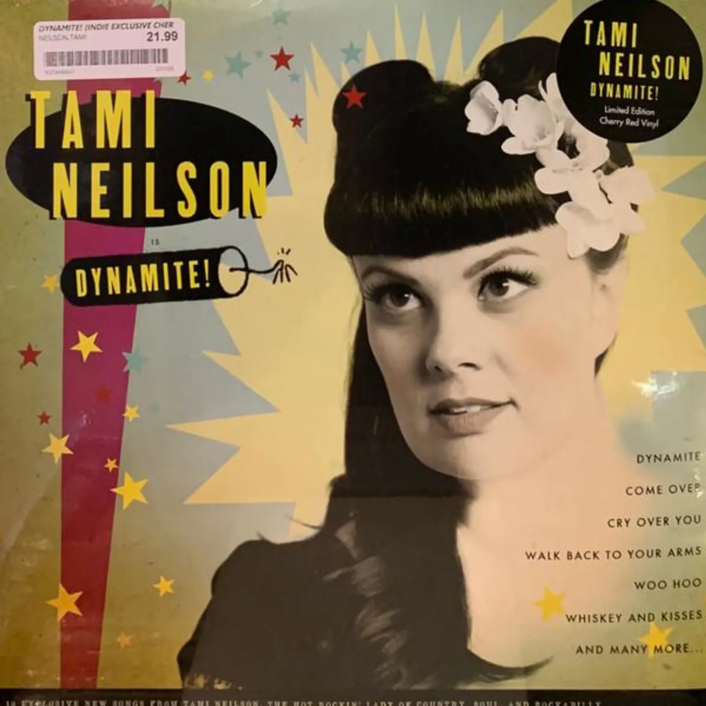Tami Neilson Dynamite! (Cherry Red) Vinyl Record