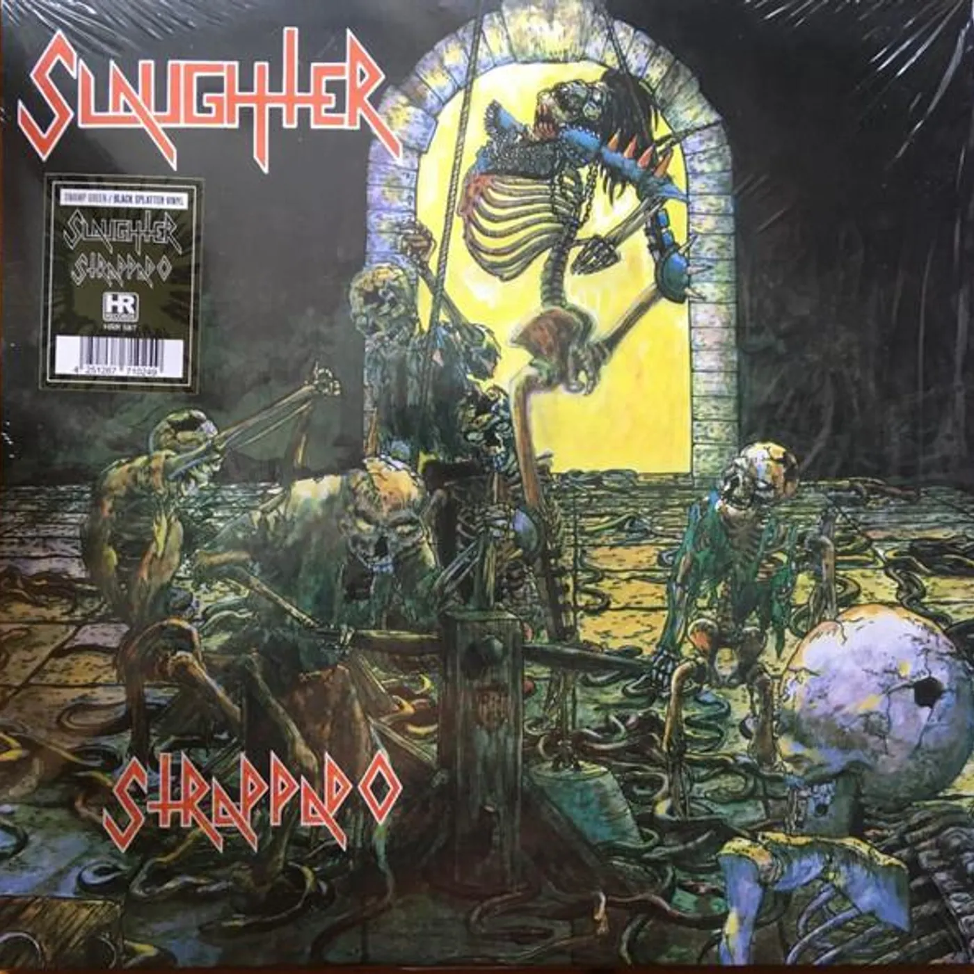 Slaughter STRAPPADO (SPLATTER VINYL) Vinyl Record