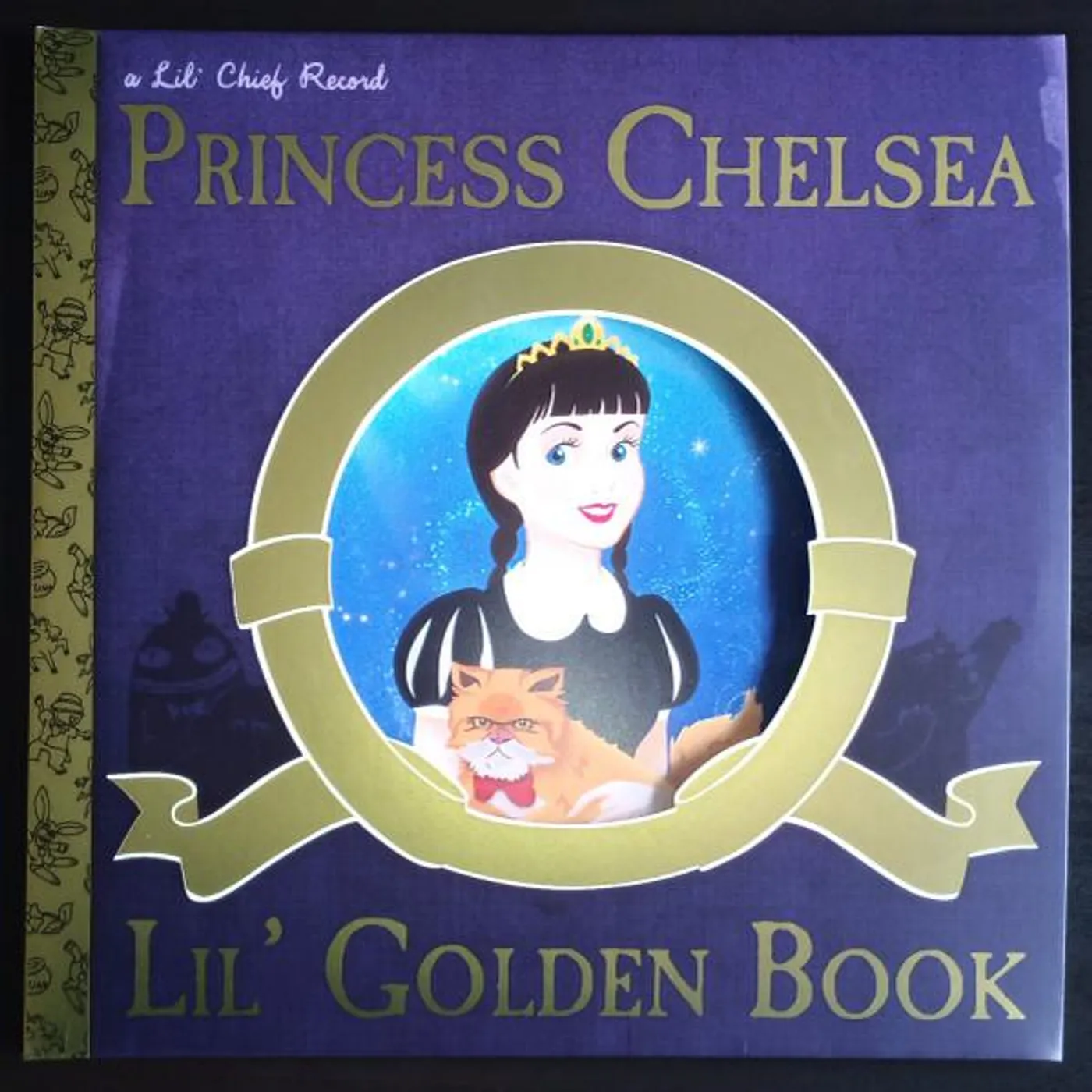 Princess Chelsea LIL' GOLDEN BOOK (10TH ANNIVERSARY DELUXE EDITION/GOLD VINYL/180G) Vinyl Record