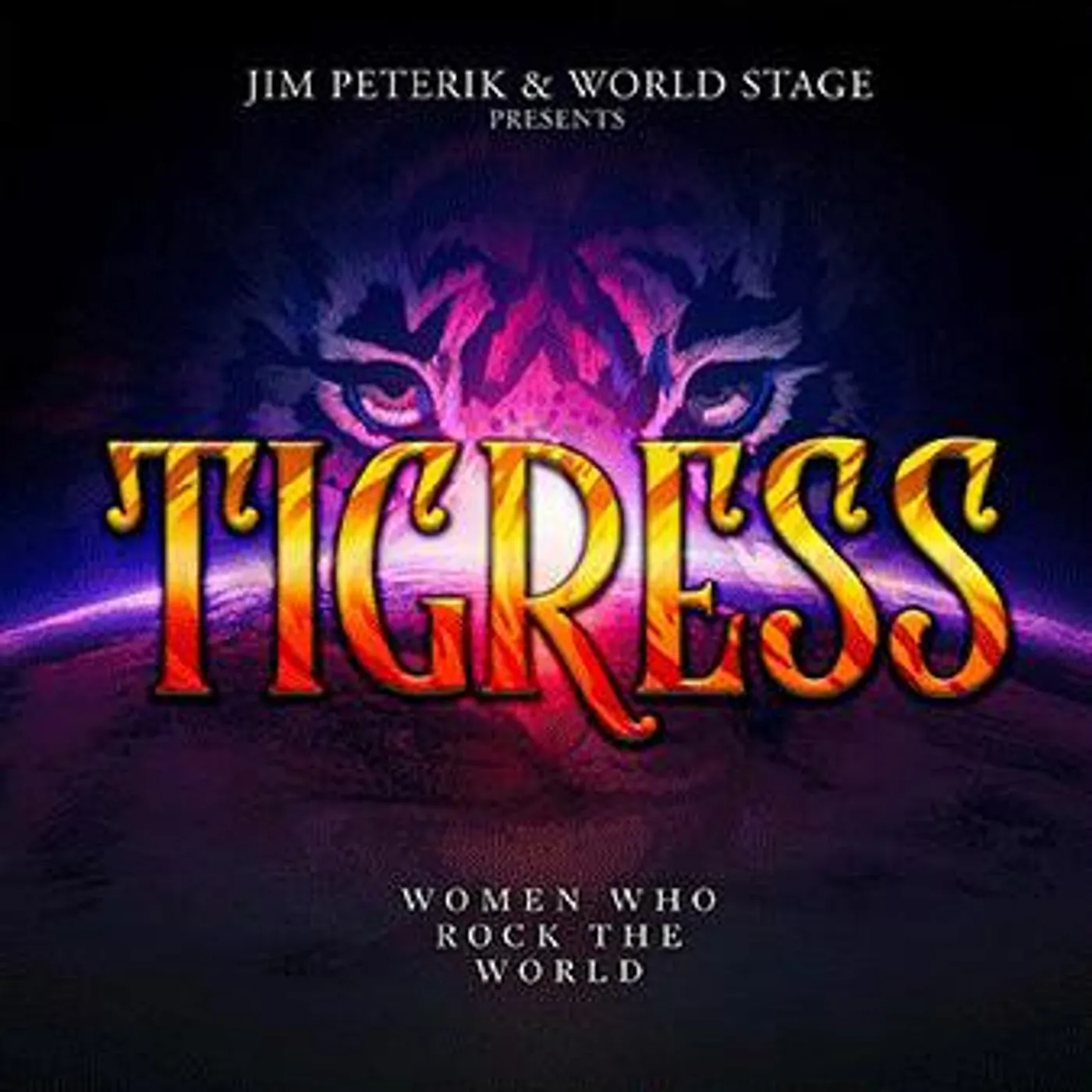 Jim Peterik And World Stage TIGRESS - WOMEN WHO ROCK THE WORLD (2LP/ORANGE VINYL) Vinyl Record