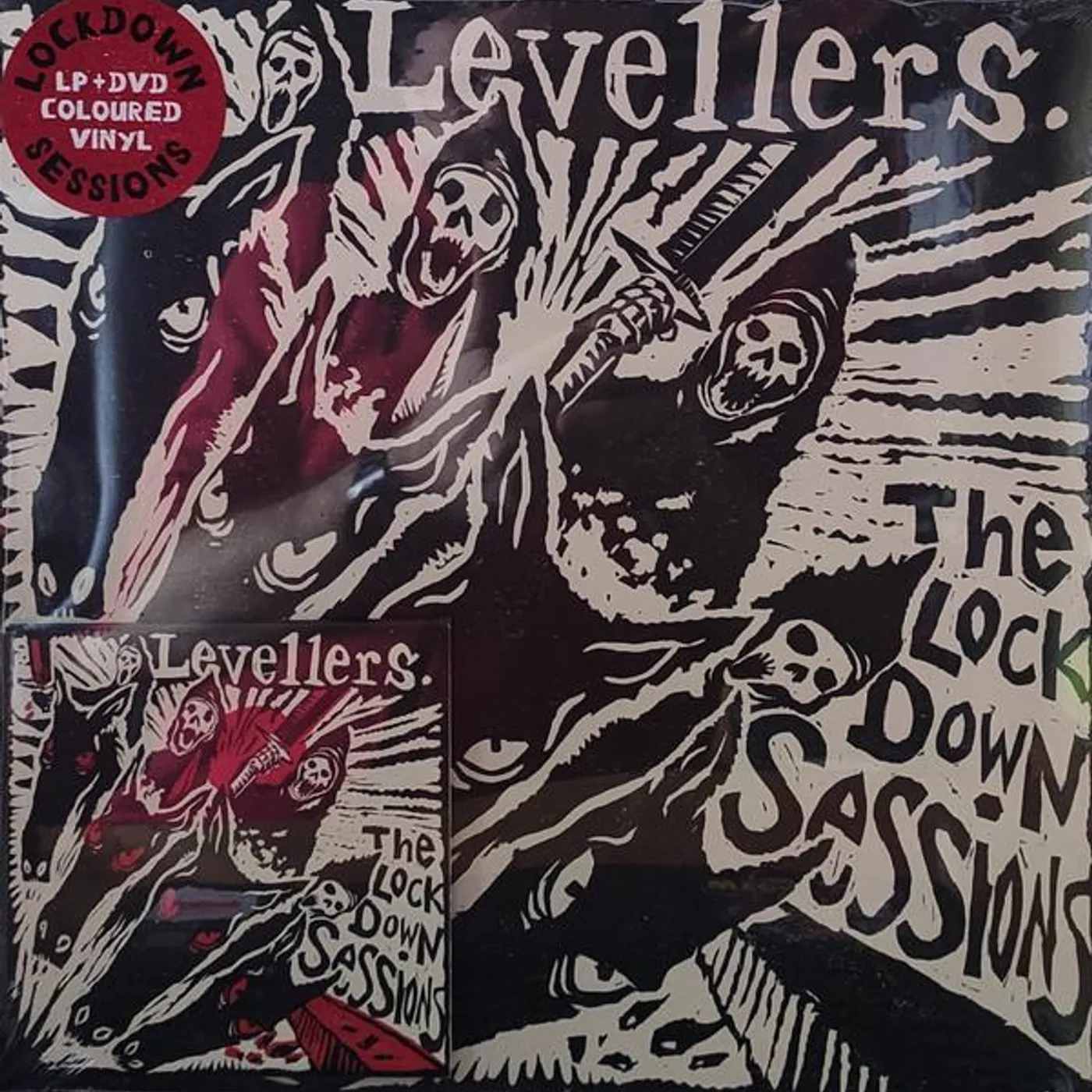 Levellers LOCKDOWN SESSIONS (LP/DVD) Vinyl Record