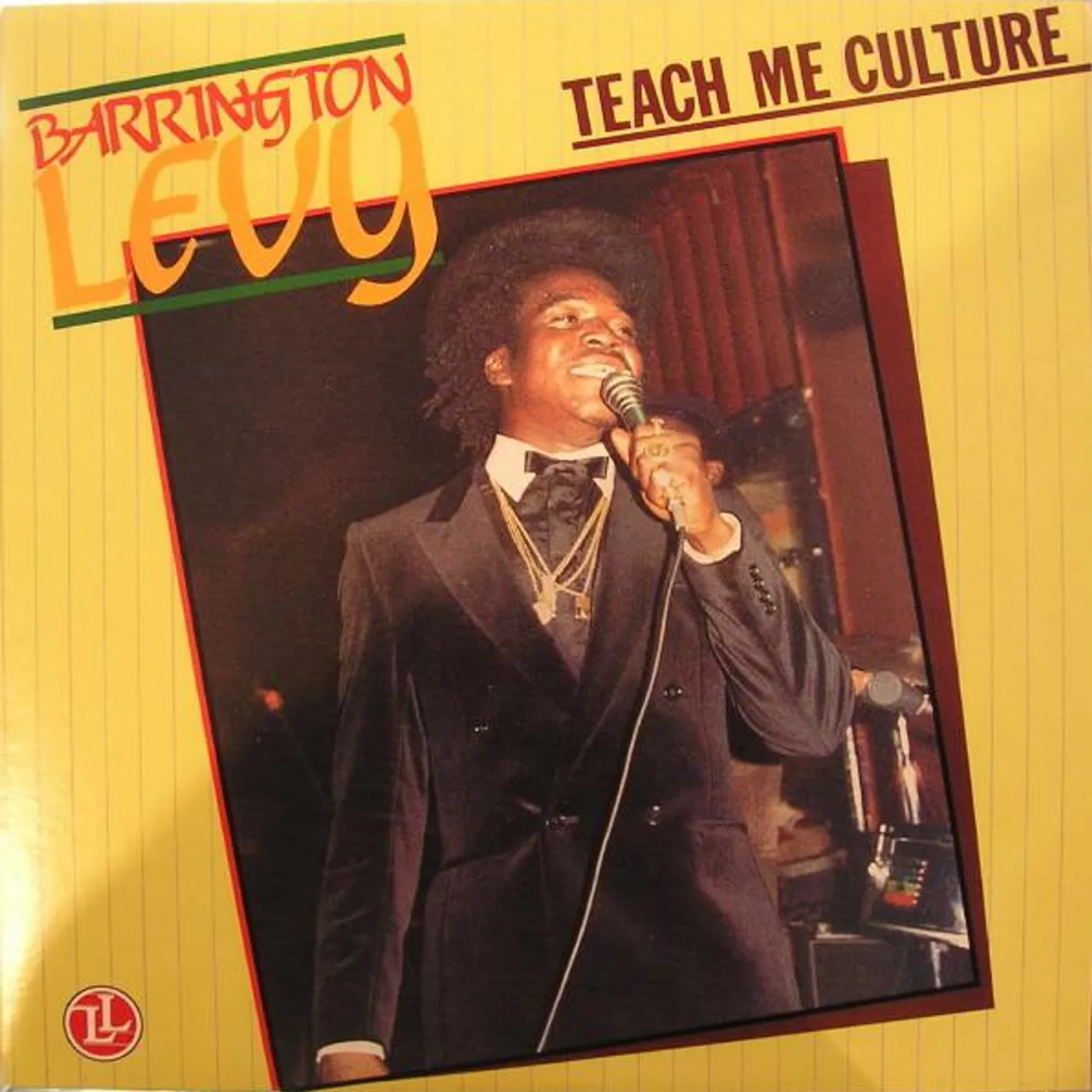 Barrington Levy Teach Me Culture Vinyl Record