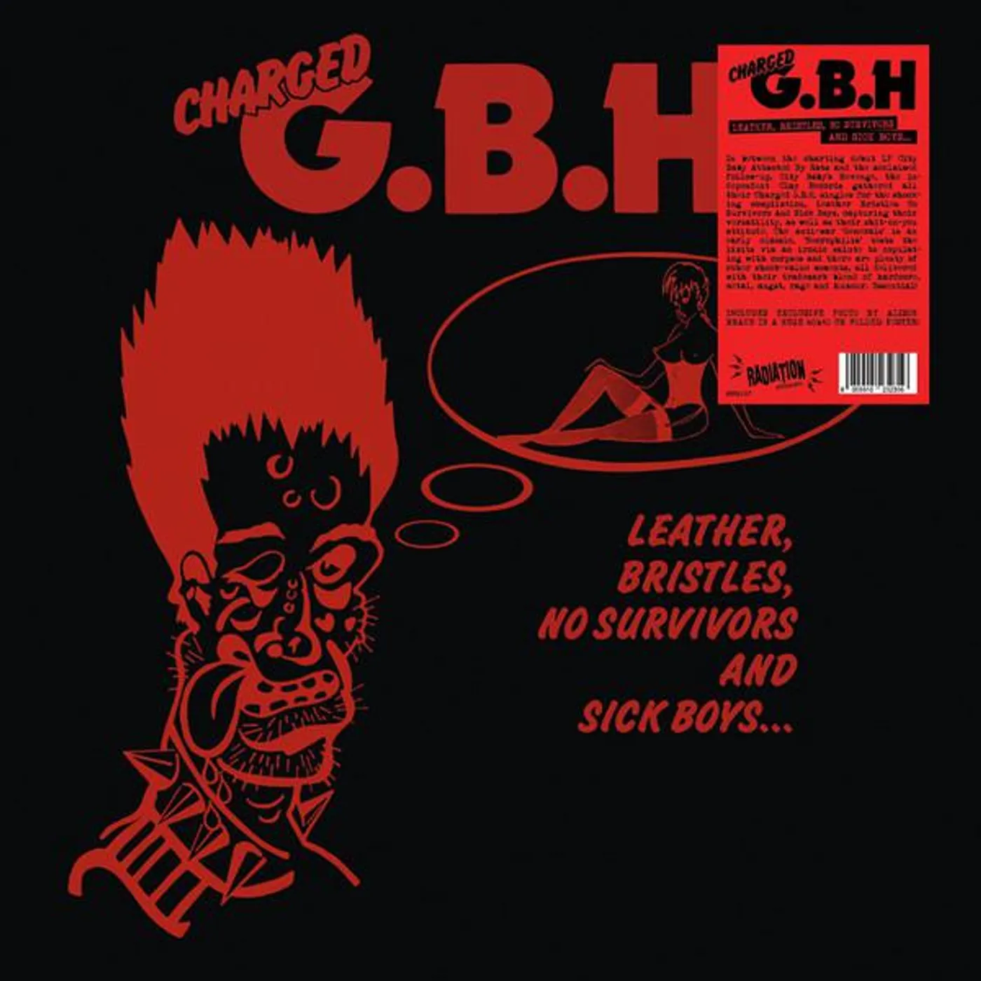G.B.H. Leather, Bristles, No Survivors and Sick Boys Vinyl Record