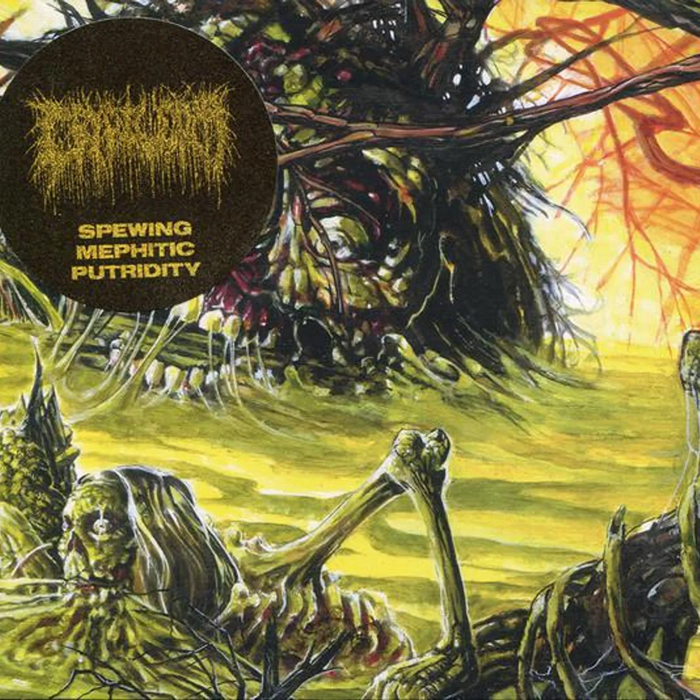 Cryptworm SPEWING MEPHITIC PUTRIDITY CD