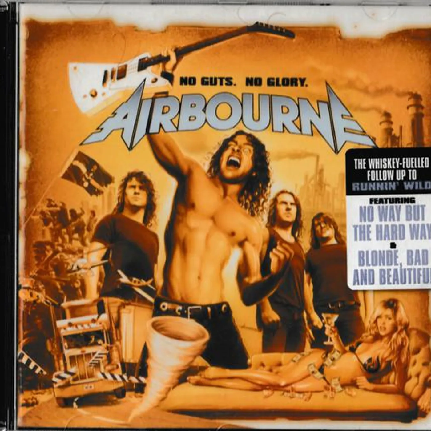Airbourne NO GUTS. NO GLORY CD