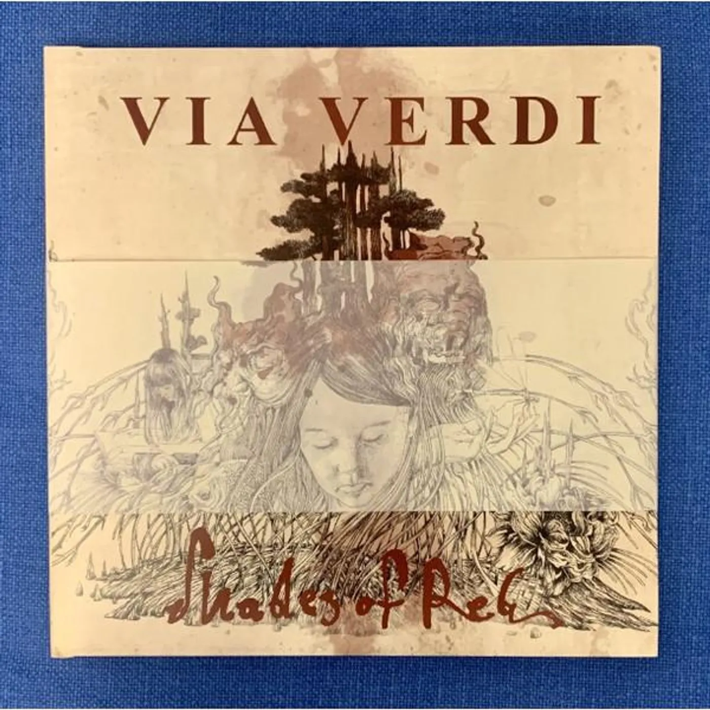 Via Verdi Shades Of Red Vinyl Record