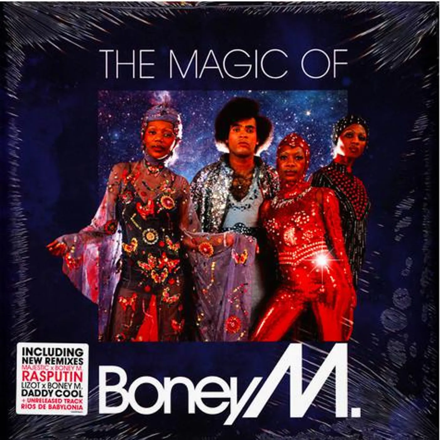MAGIC OF Boney M. (2LP/140G/1-TRANSLCUENT PINK/2-TRANSLUCENT BLUE VINYL) Vinyl Record