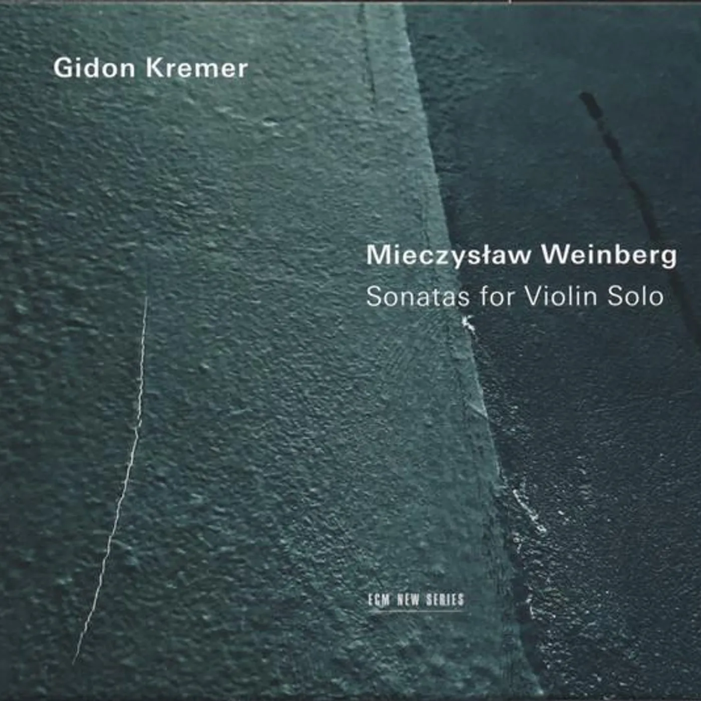 Gidon Kremer WEINBERG: SONATAS FOR VIOLIN SOLO CD