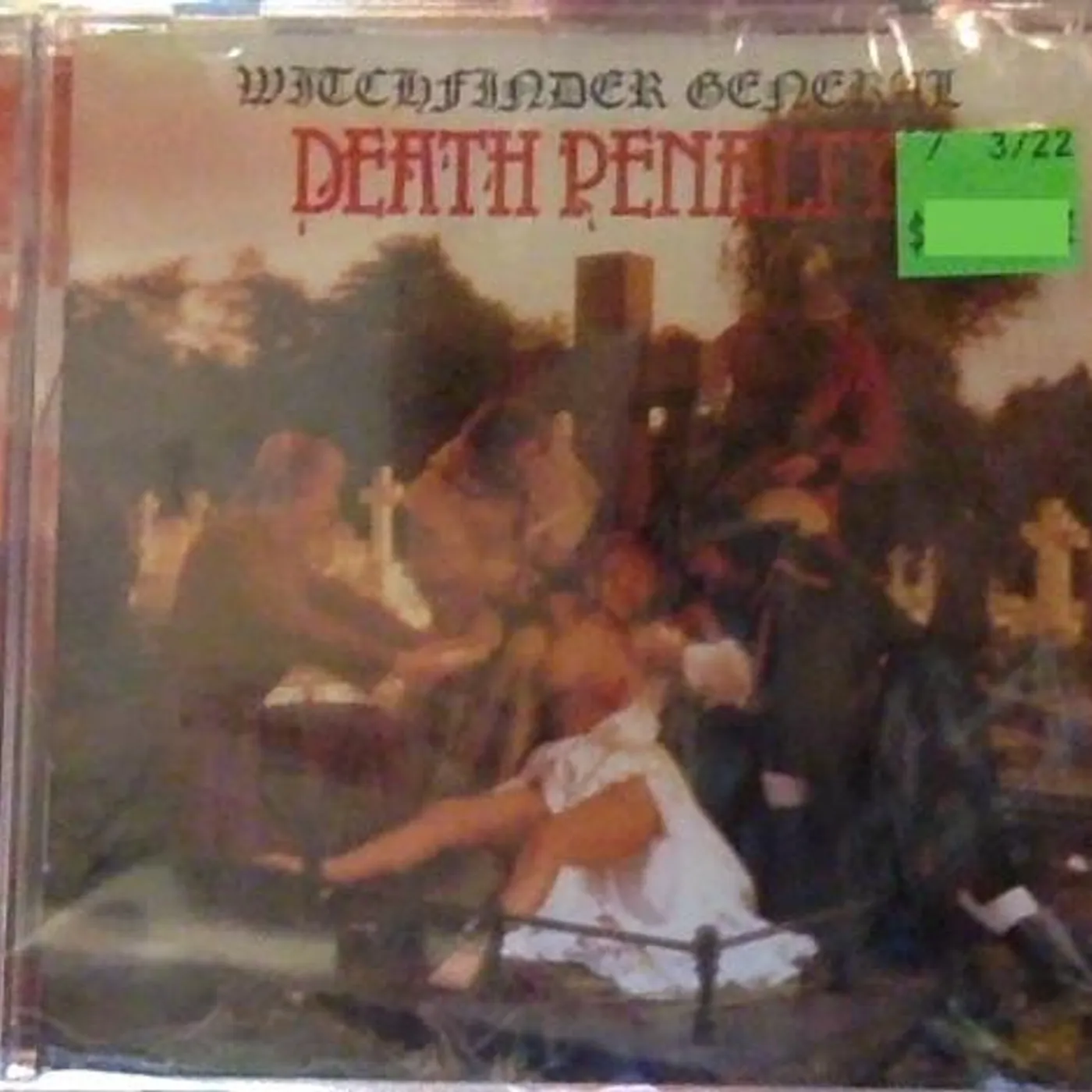 Witchfinder General DEATH PENALTY CD
