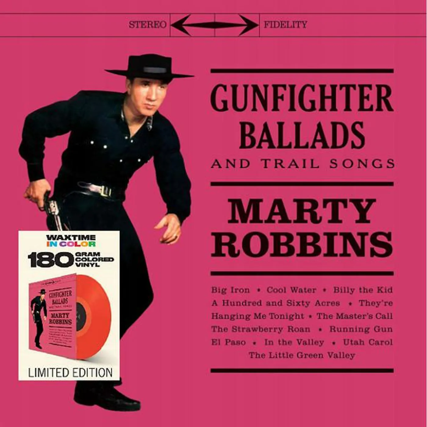 Marty Robbins GUNFIGHTER BALLADS & TRAIL SONGS Vinyl Record