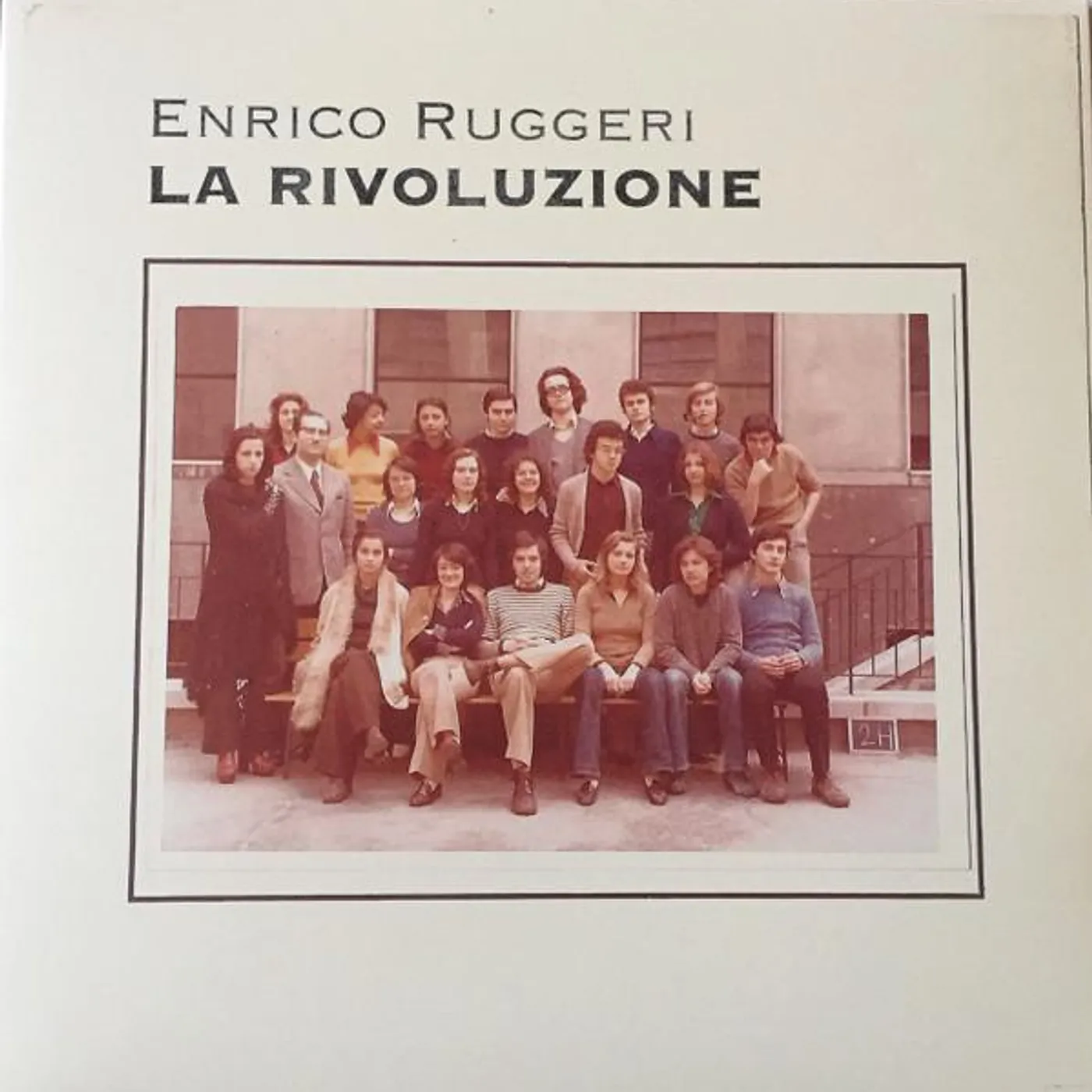 Enrico Ruggeri La rivoluzione Vinyl Record