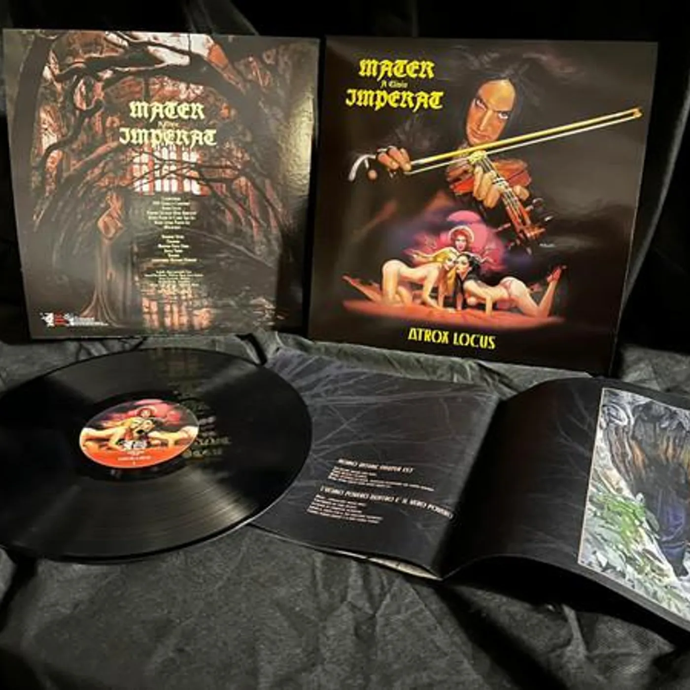 Mater a Clivis Imperat Atrox Locus Vinyl Record