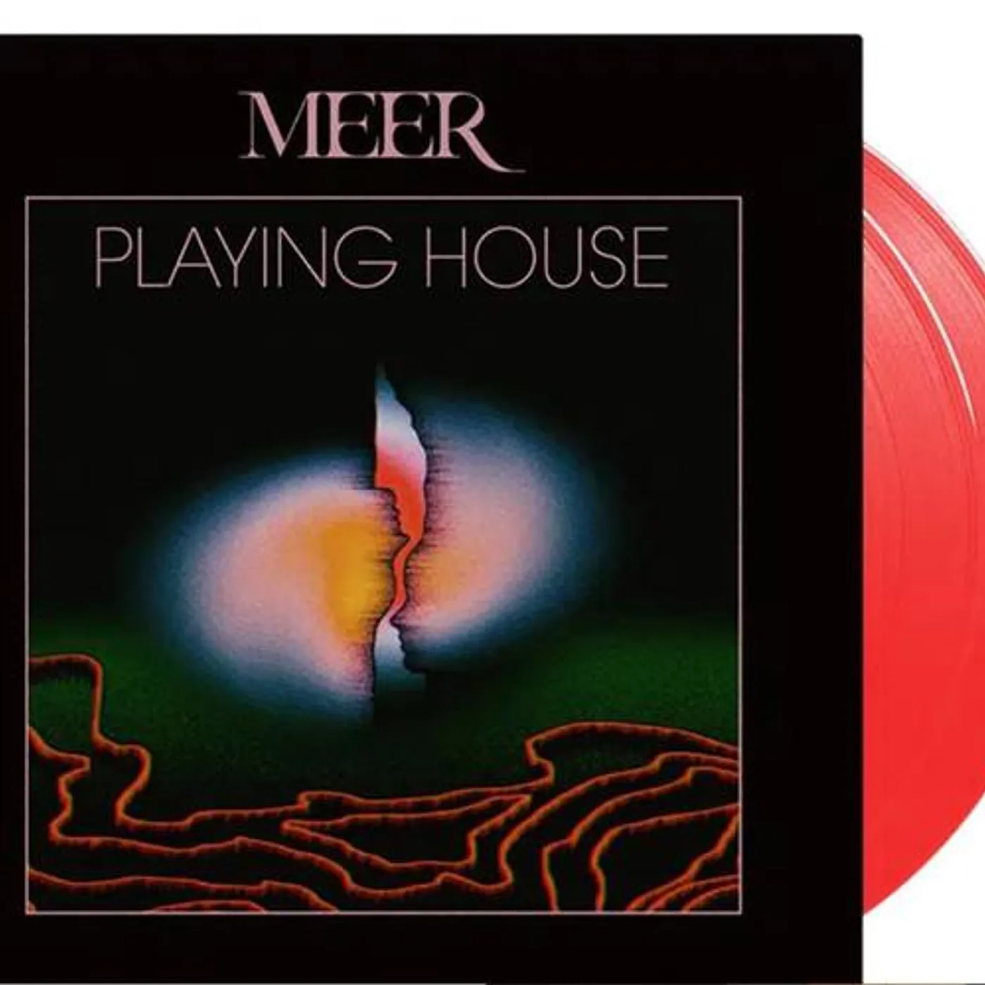 MEER PLAYING HOUSE (RED VINYL/2LP) Vinyl Record