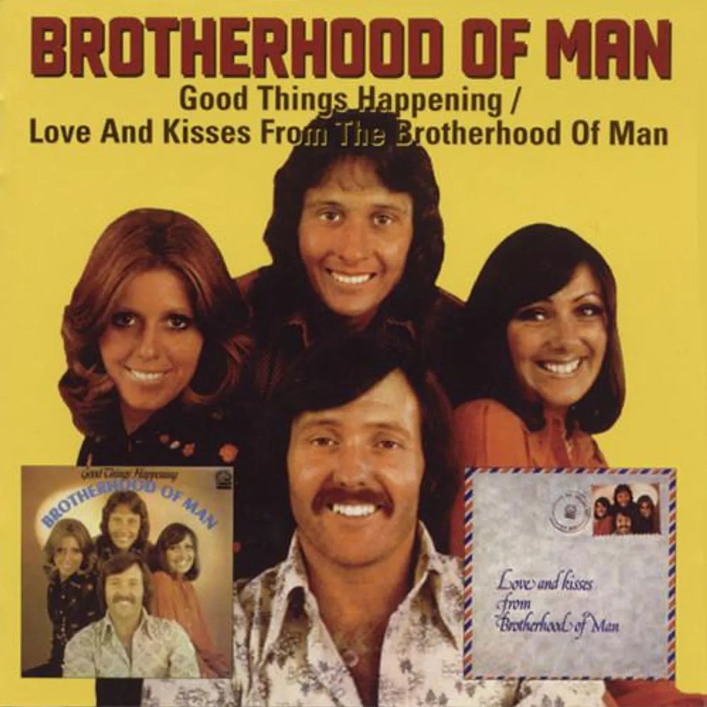 Brotherhood of Man GOOD THINGS HAPPENING / LOVE & KISSES FROM CD