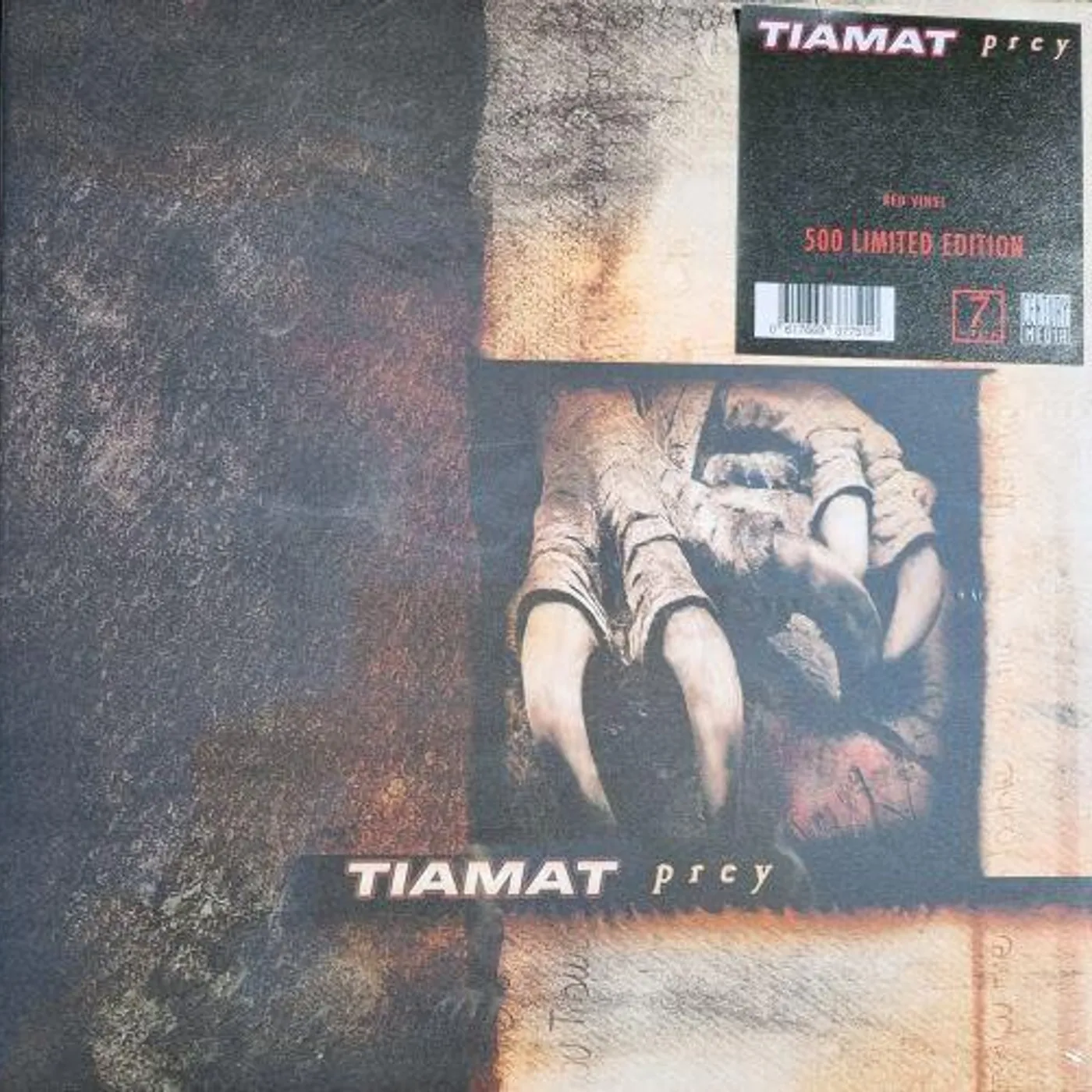 Tiamat PREY (RED VINYL) Vinyl Record