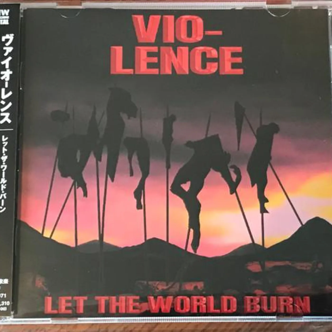 Vio-Lence LET THE WORLD BURN CD