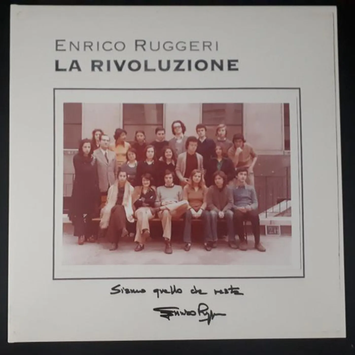 Enrico Ruggeri La rivoluzione Vinyl Record
