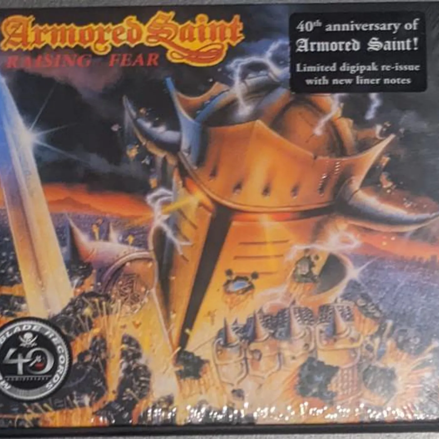 Armored Saint RAISING FEAR CD