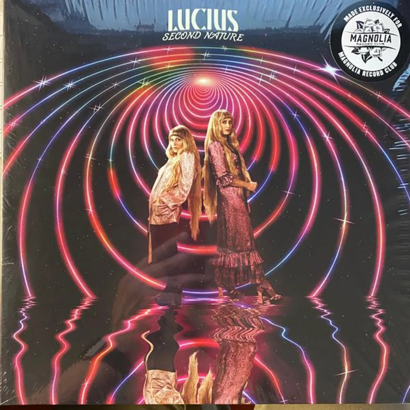 Lucius SECOND NATURE (DISCO BALL SILVER VINYL) Vinyl Record