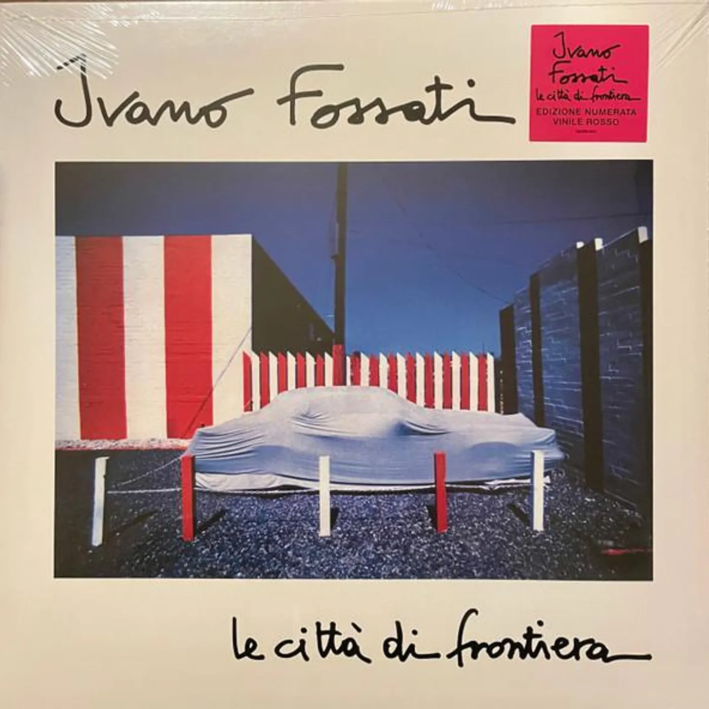 Ivano Fossati LE CITTA DI FRONTIERA Vinyl Record