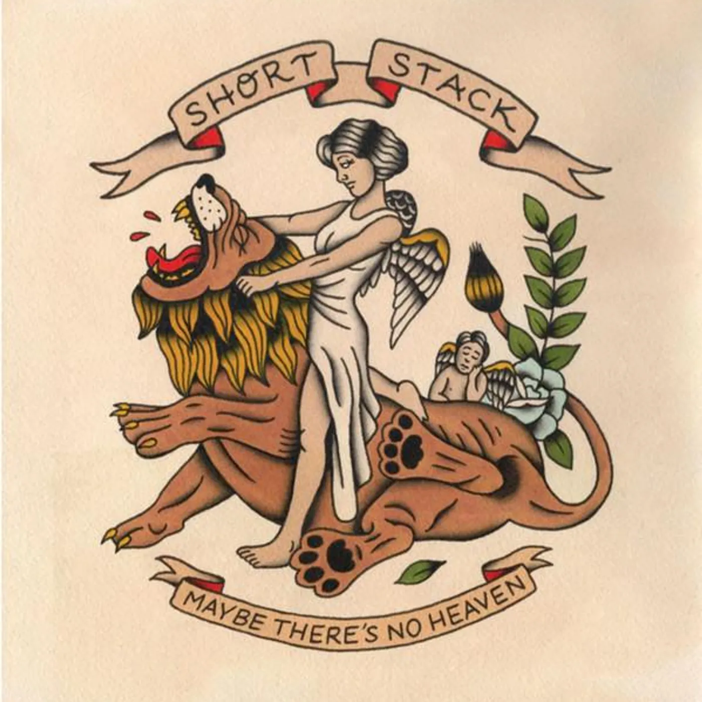 Short Stack MAYBE THERE'S NO HEAVEN (TRANSPARENT RED VINYL) Vinyl Record