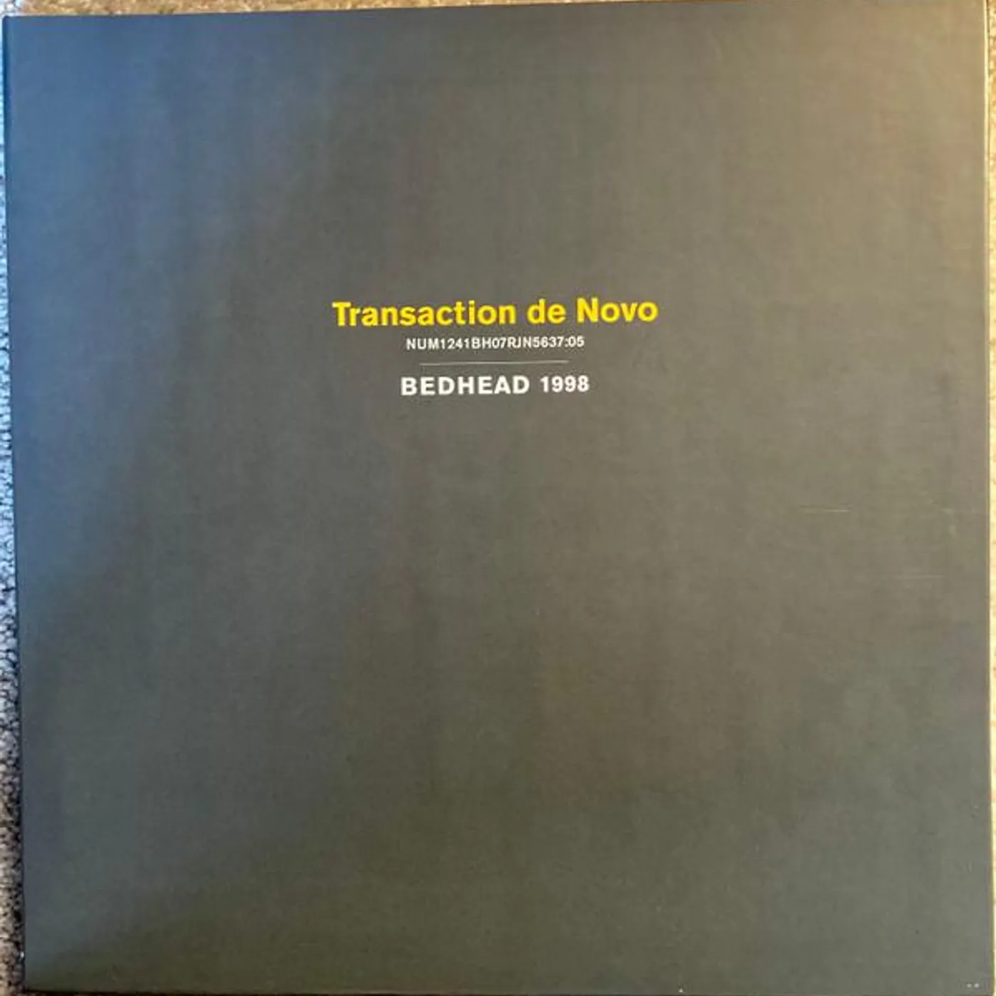 Bedhead TRANSACTION DE NOVO (GOLD VINYL) Vinyl Record