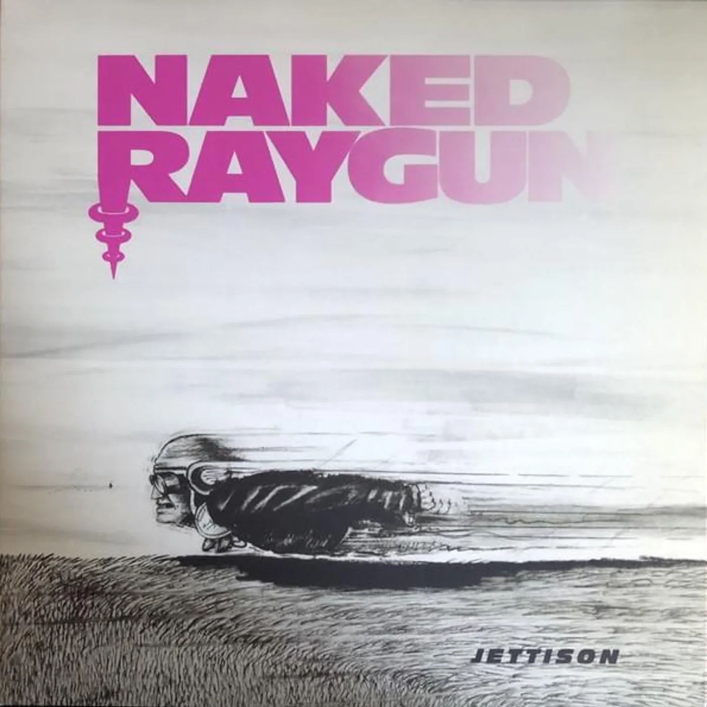 Naked Raygun JETTISON (TRANSPARENT RED VINYL) Vinyl Record