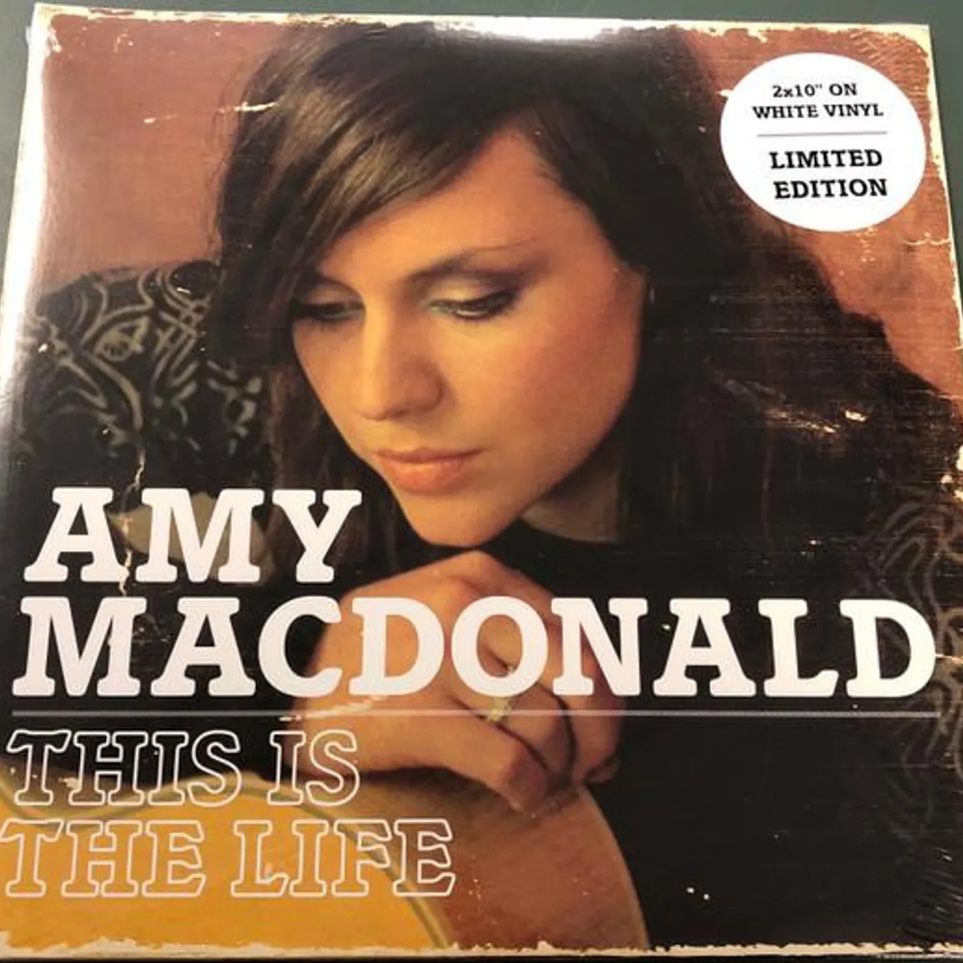 Amy Macdonald THIS IS THE LIFE (WHITE 10INCH/2LP) Vinyl Record