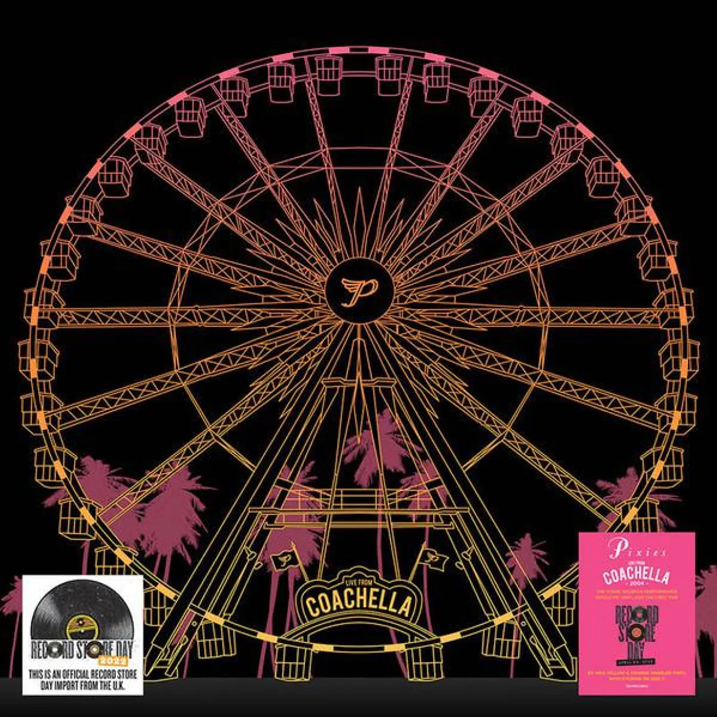 Pixies Live At Coachella 2004 (140G/Orange & Yellow Marbled) (RSD) Vinyl Record