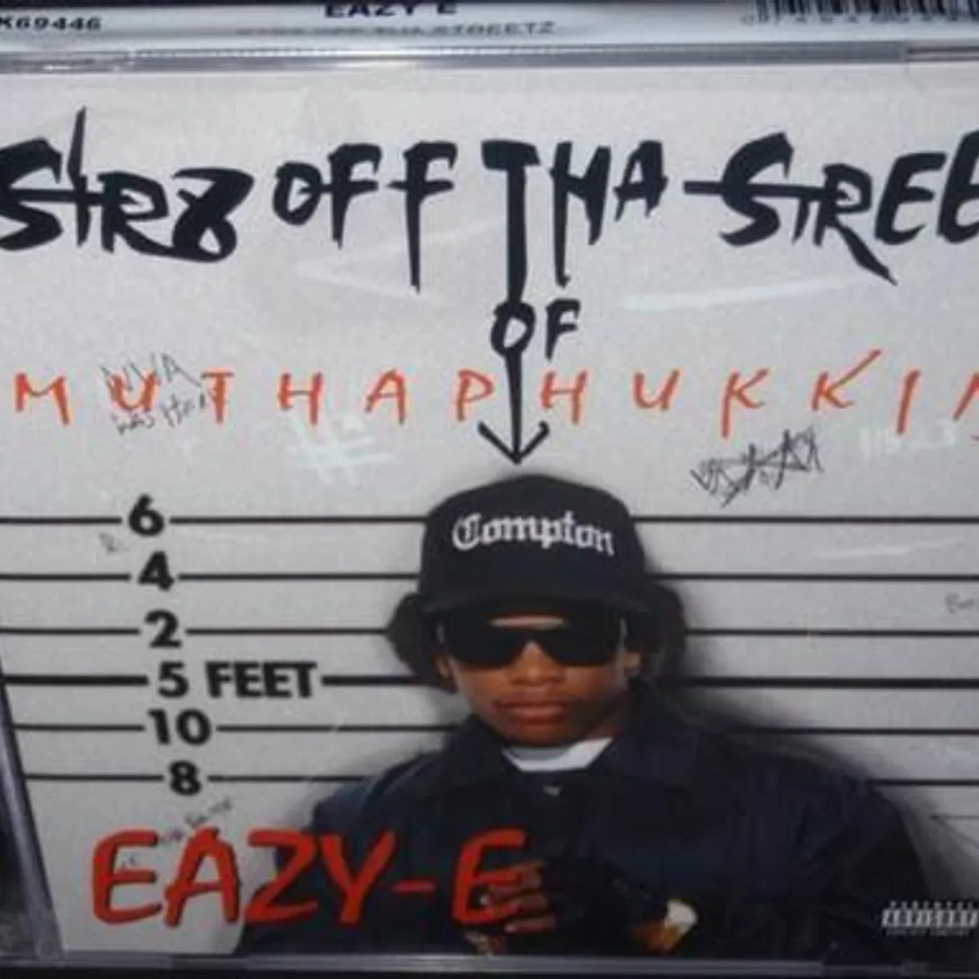 Eazy-E STR8 OFF THE STREETS OF MUTHAPHUKKIN COMPTON CD