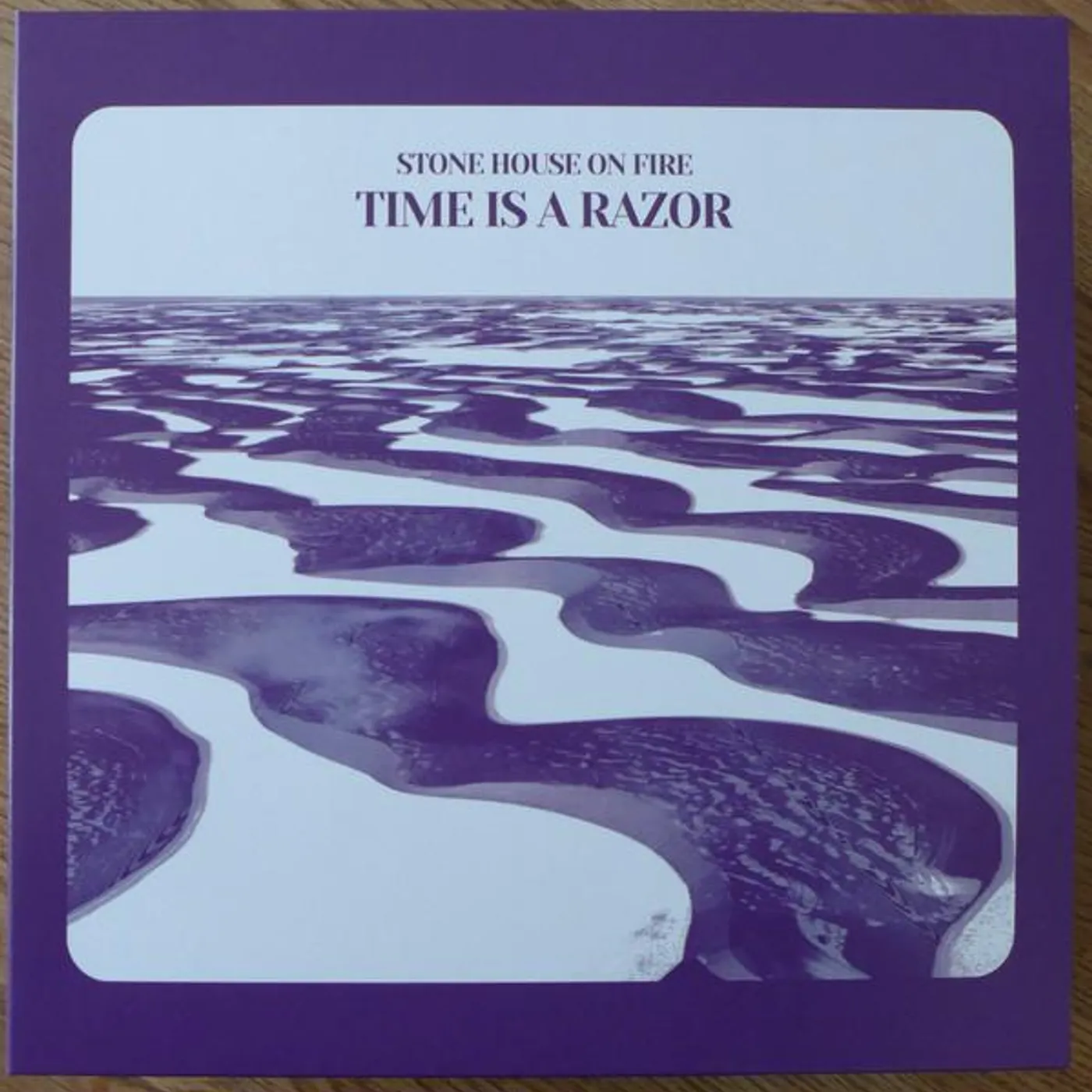 Stone House on Fire Time Is a Razor Vinyl Record