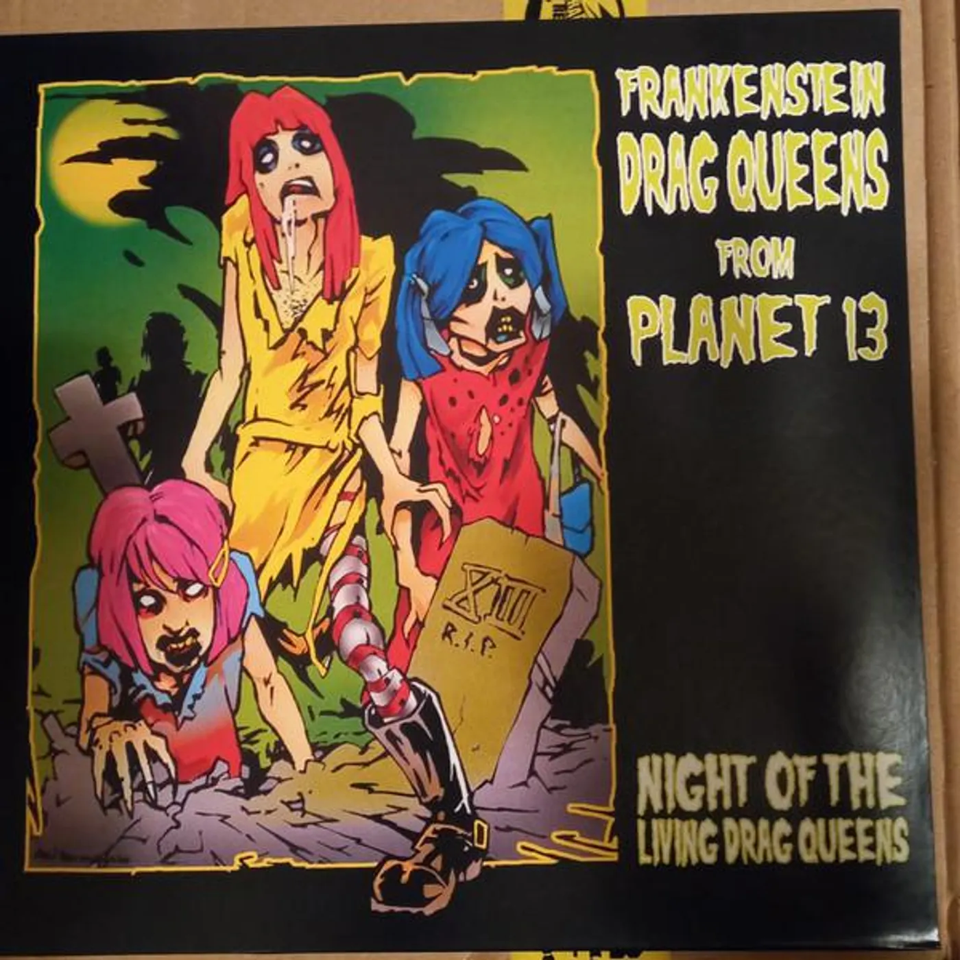 Frankenstein Drag Queens From Planet 13 NIGHT OF THE LIVING DRAG QUEENS Vinyl Record