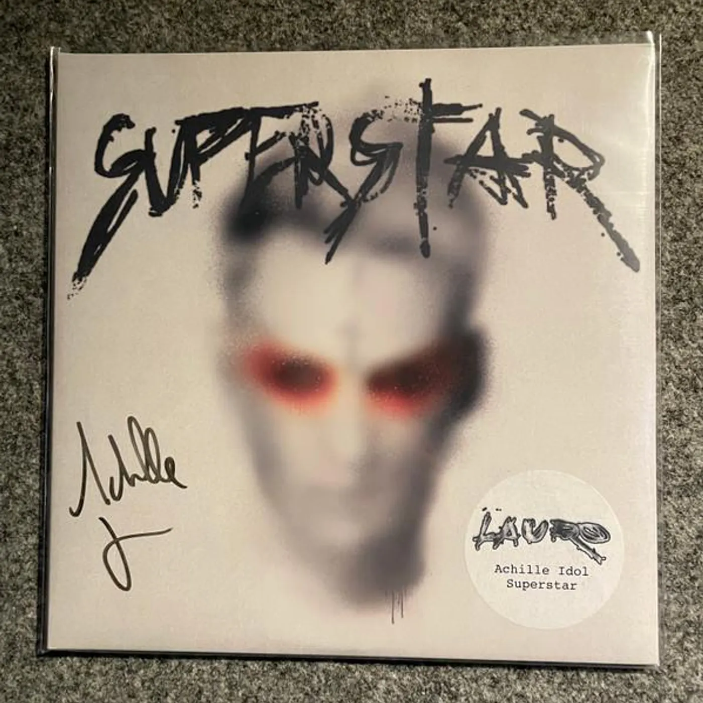 Achille Lauro LAURO: ACHILLE IDOL SUPERSTAR Vinyl Record