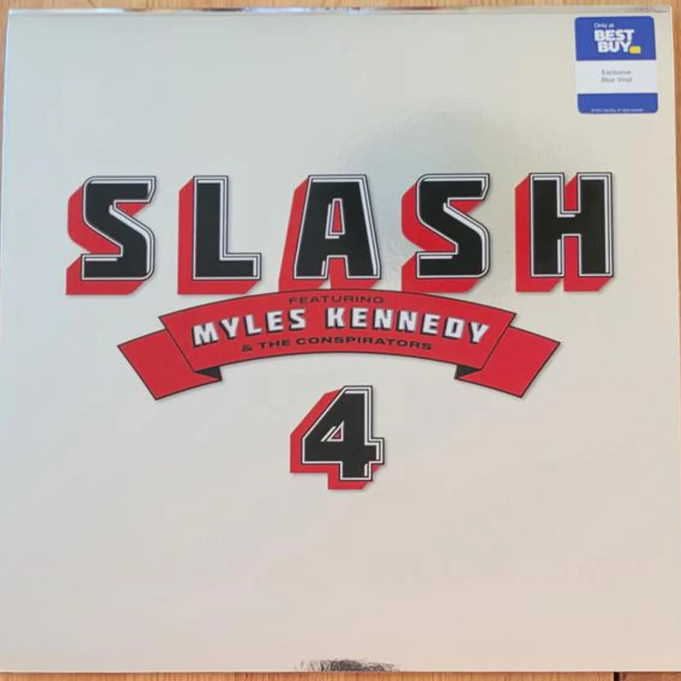 Slash 4 (FEAT. MYLES KENNEDY & THE CONSPIRATORS) (BLUE VINYL) Vinyl Record