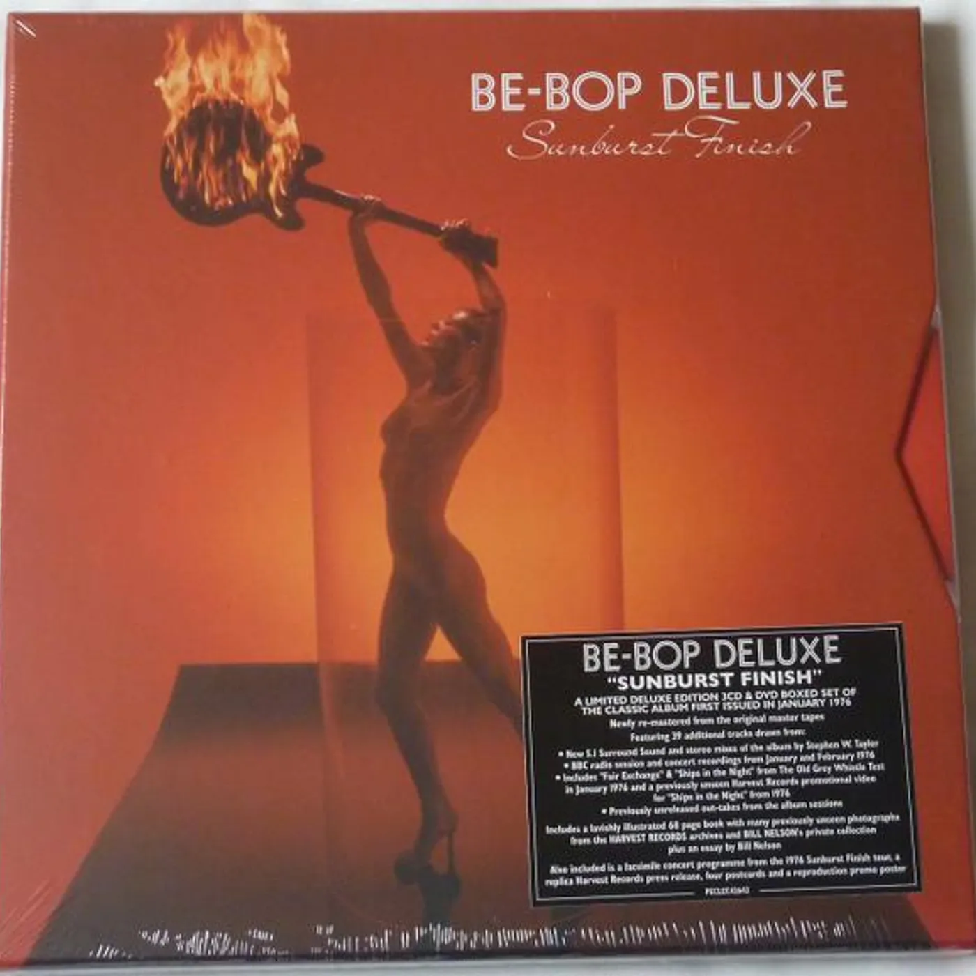 Be Bop Deluxe SUNBURST FINISH (2CD/ORGINAL & 2018 STEREO MIXES/BBC SESSSIONS/5.1 MIX DVD-A/PROMO VIDEOS) CD