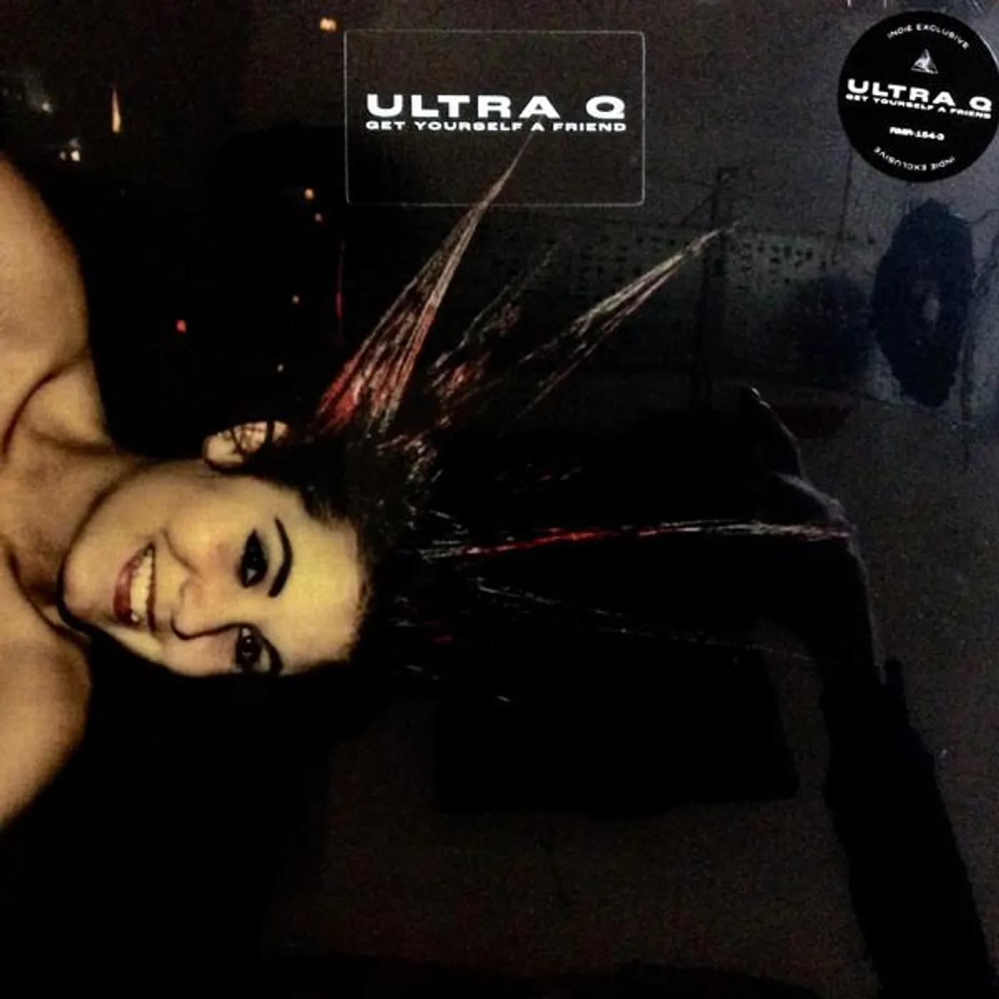 Ultra Q GET YOURSELF A FRIEND (APPLE RED VINYL) (I) Vinyl Record