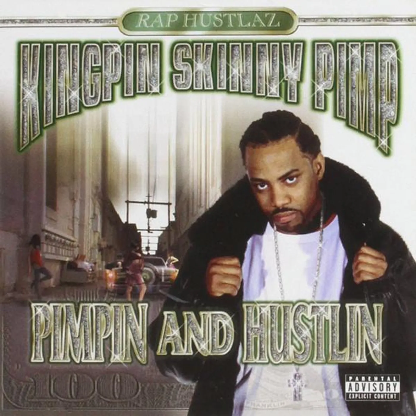 Kingpin Skinny Pimp PIMPIN AND HUSTLIN CD
