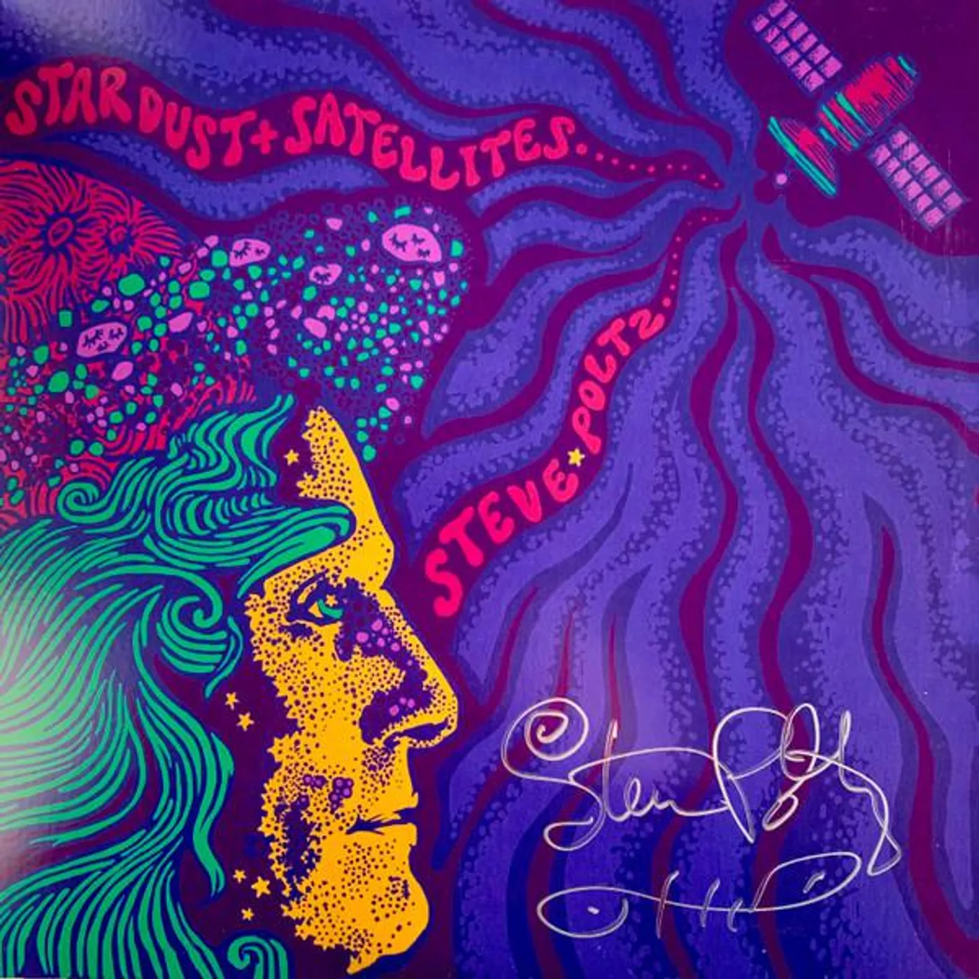 Steve Poltz STARDUST & SATELLITES (PINK & PURPLEVINYL) Vinyl Record