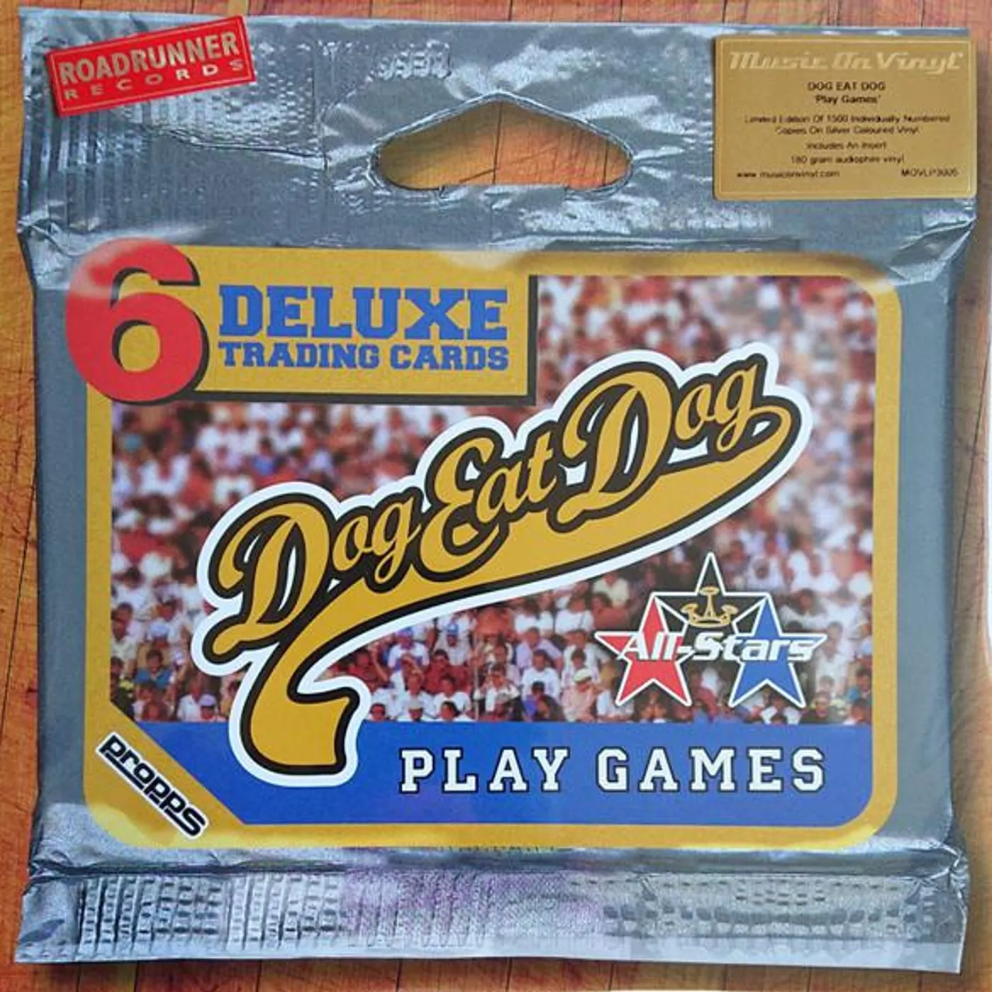 Dog Eat Dog Play Games  180 G Silver Numbered Vinyl Record