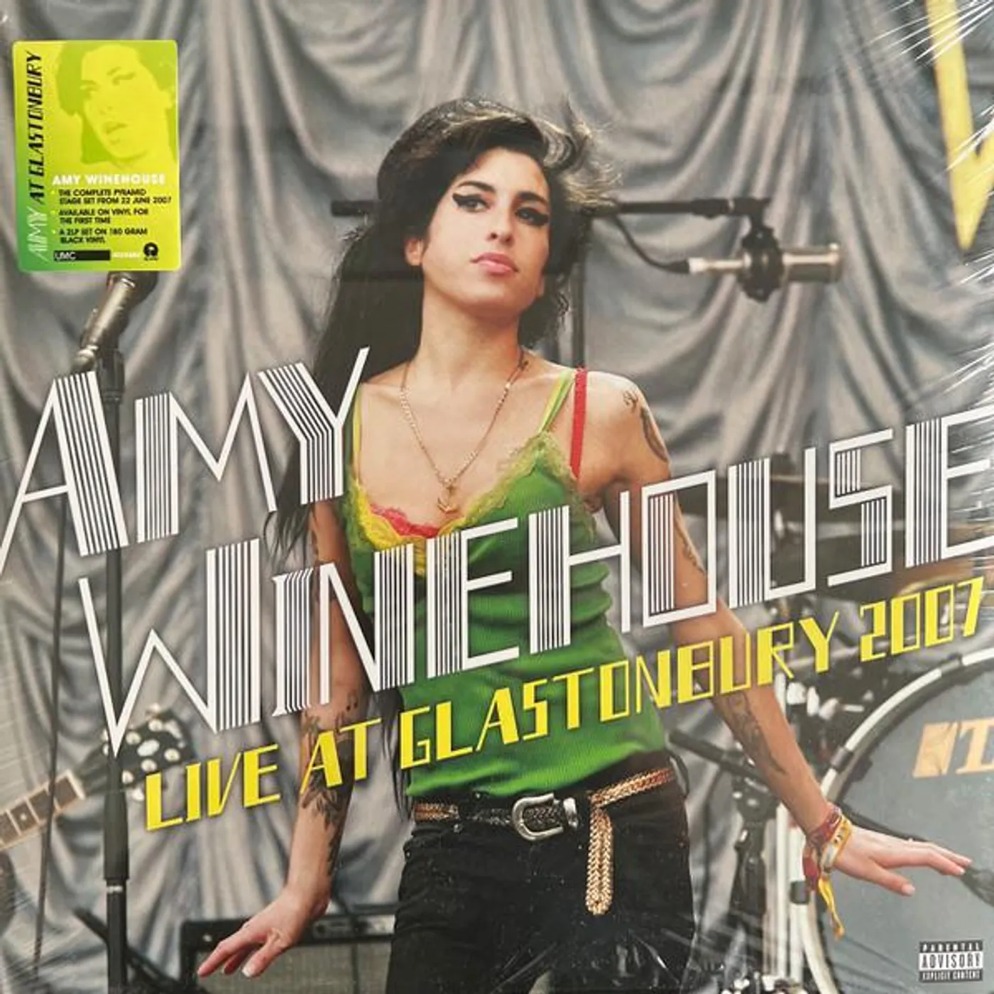Amy Winehouse LIVE AT GLASTONBURY 2007 (2LP) Vinyl Record